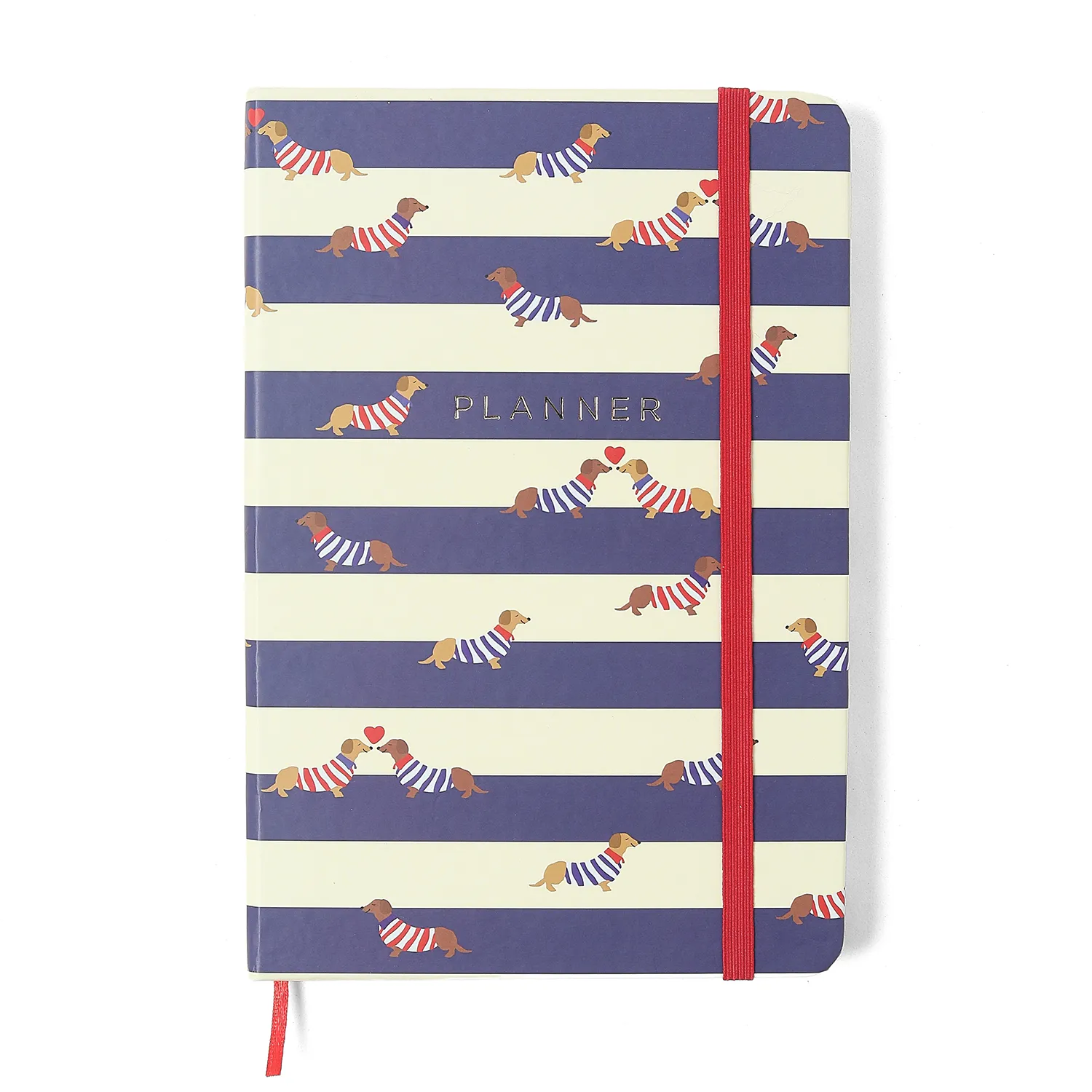 Planner Permanente Caderneta Praia 14x21 Cachorros