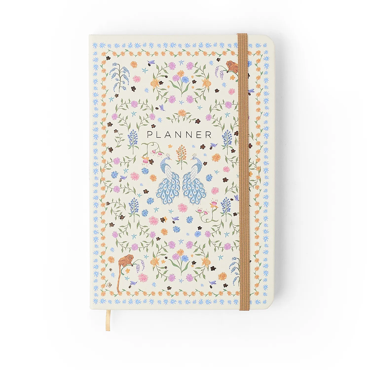 Planner Permanente Caderneta Relicário 14x21 Realeza Off White