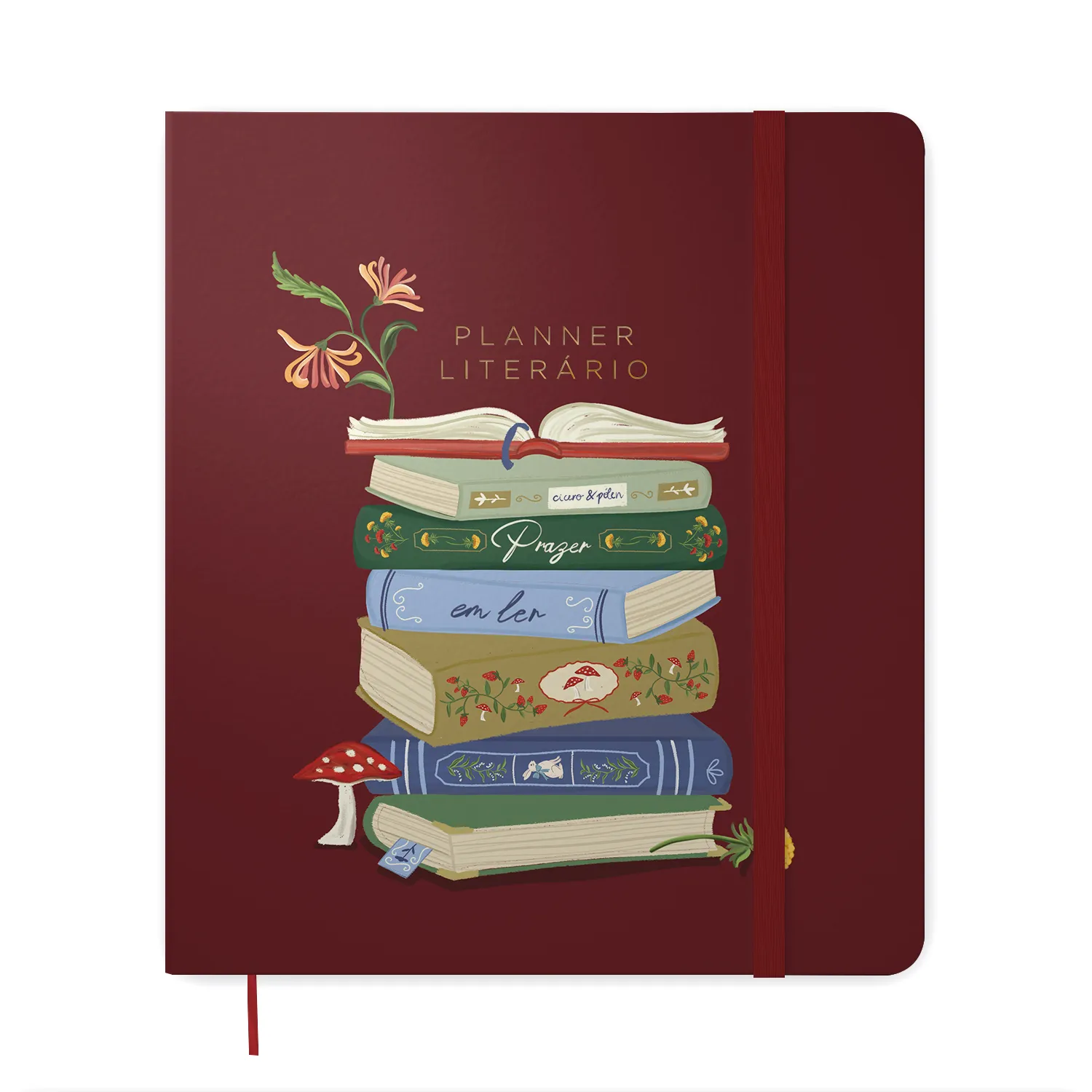 Planner Permanente Literário Caderneta Cicero & Pólen Fábulas 17X19,5 Prazer Em Ler