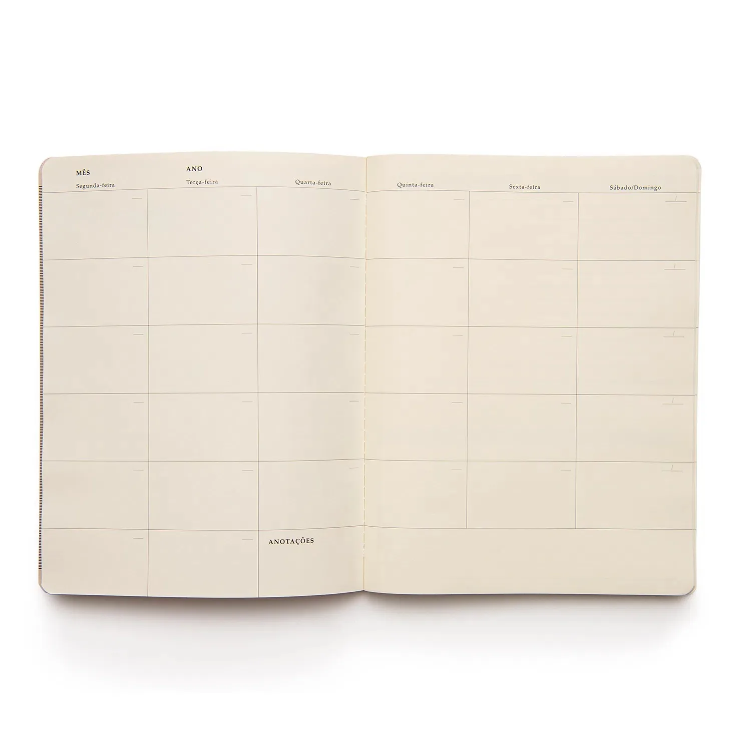 Planner Permanente Revista Planejamento Bossa Nova Mensal 19x25 Boemia