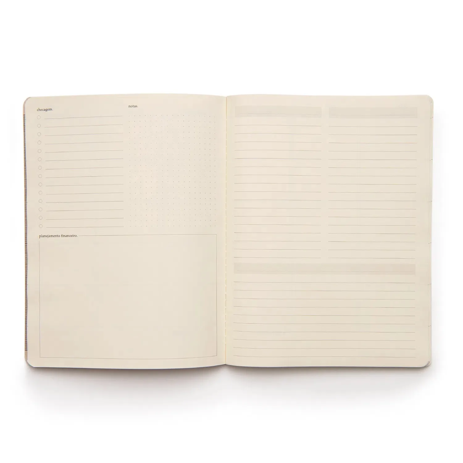 Planner Permanente Revista Planejamento Bossa Nova Mensal 19x25 Boemia