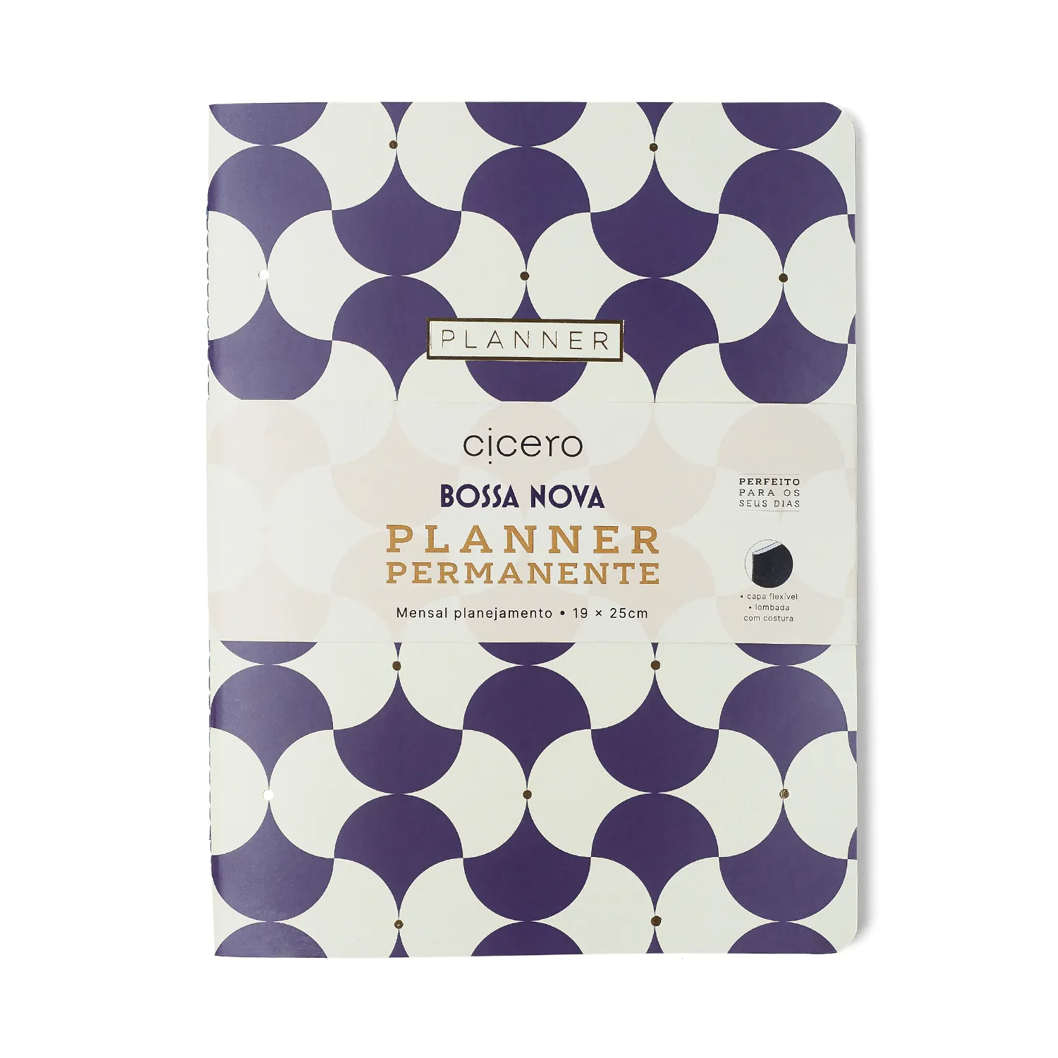 Planner Permanente Revista Planejamento Bossa Nova Mensal 19x25 Boemia