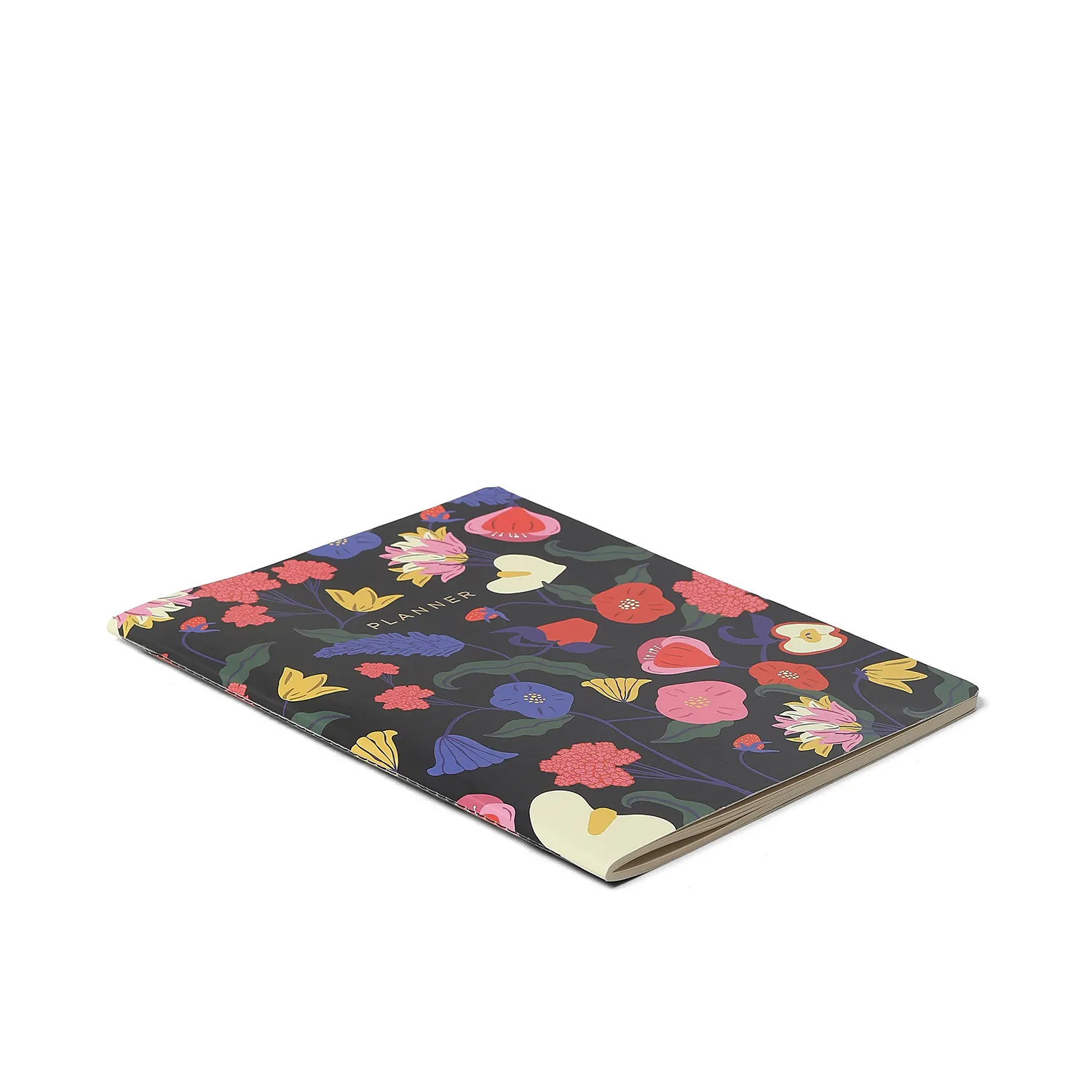 Planner Permanente Revista Planejamento Doce Florada Mensal 19x25 Preto