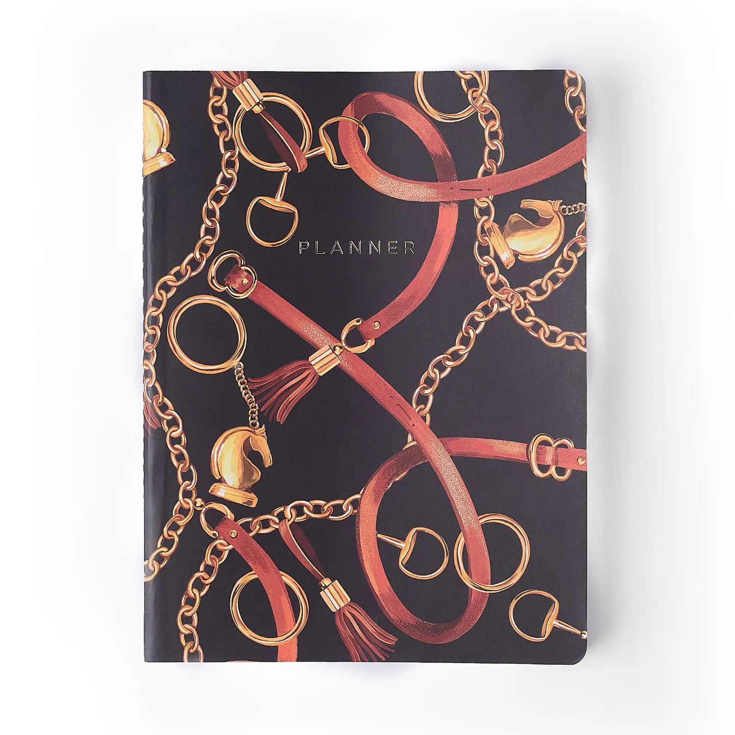 Planner Permanente Revista Planejamento Haras Mensal 19x25 Selaria Preto