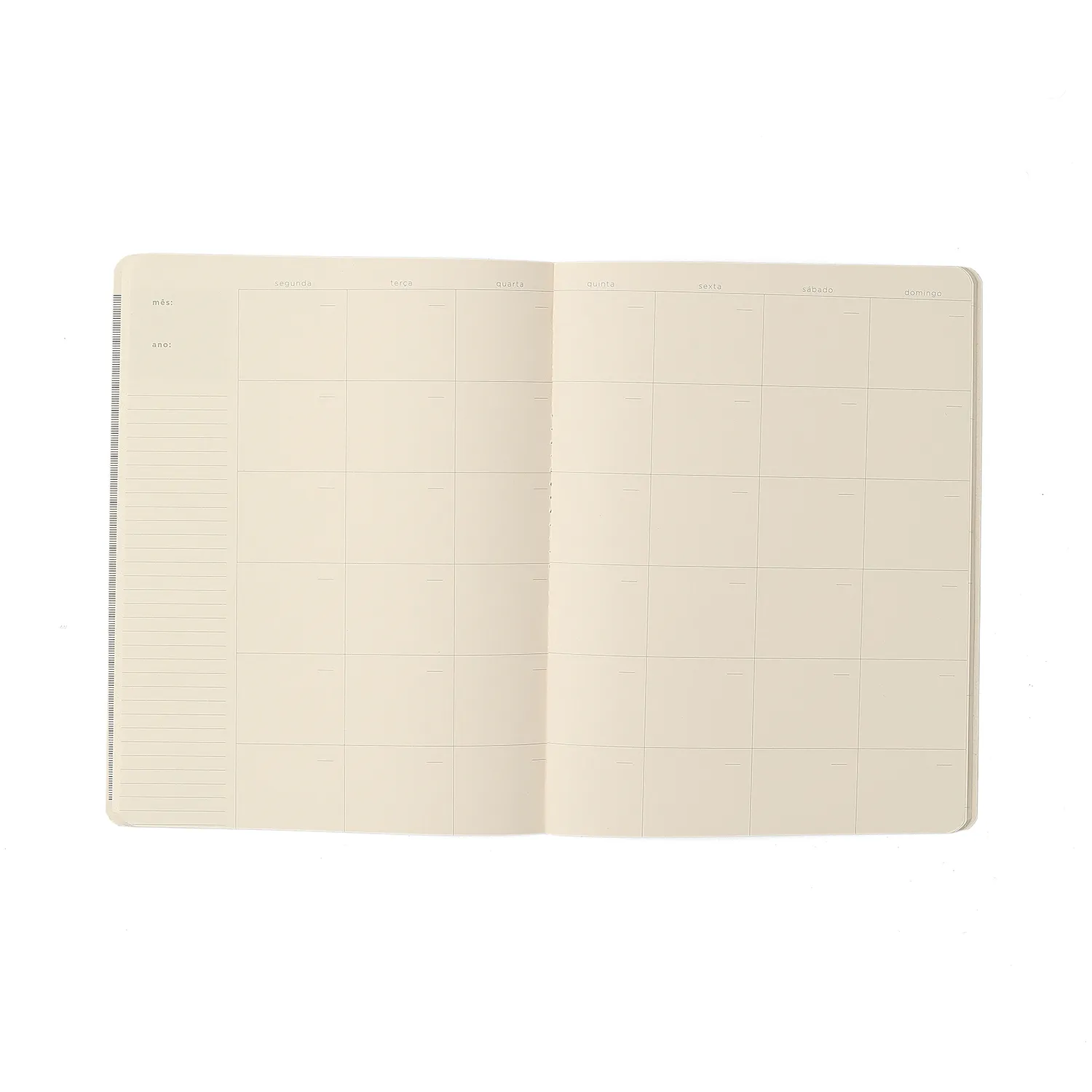 Planner Permanente Revista Planejamento Libélulas Mensal 19x25 Preto