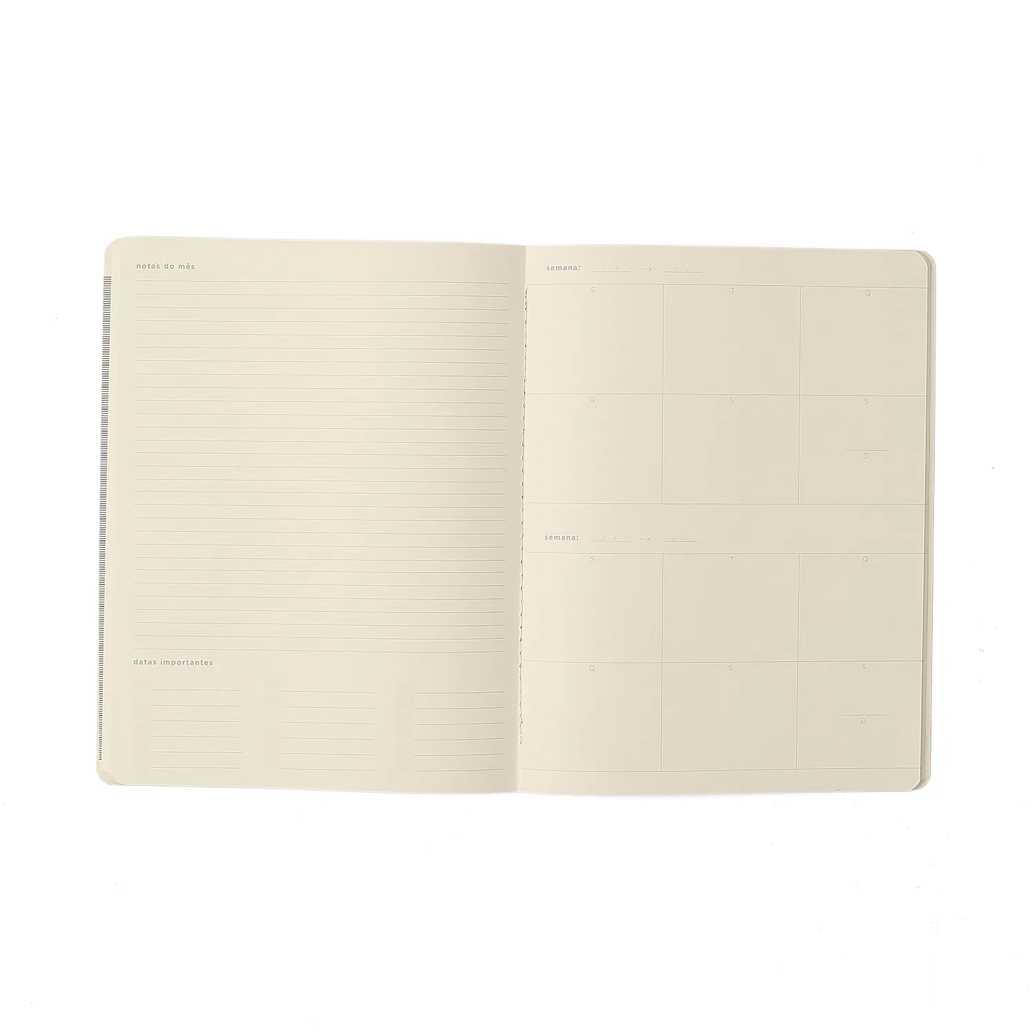 Planner Permanente Revista Planejamento Libélulas Mensal 19x25 Preto