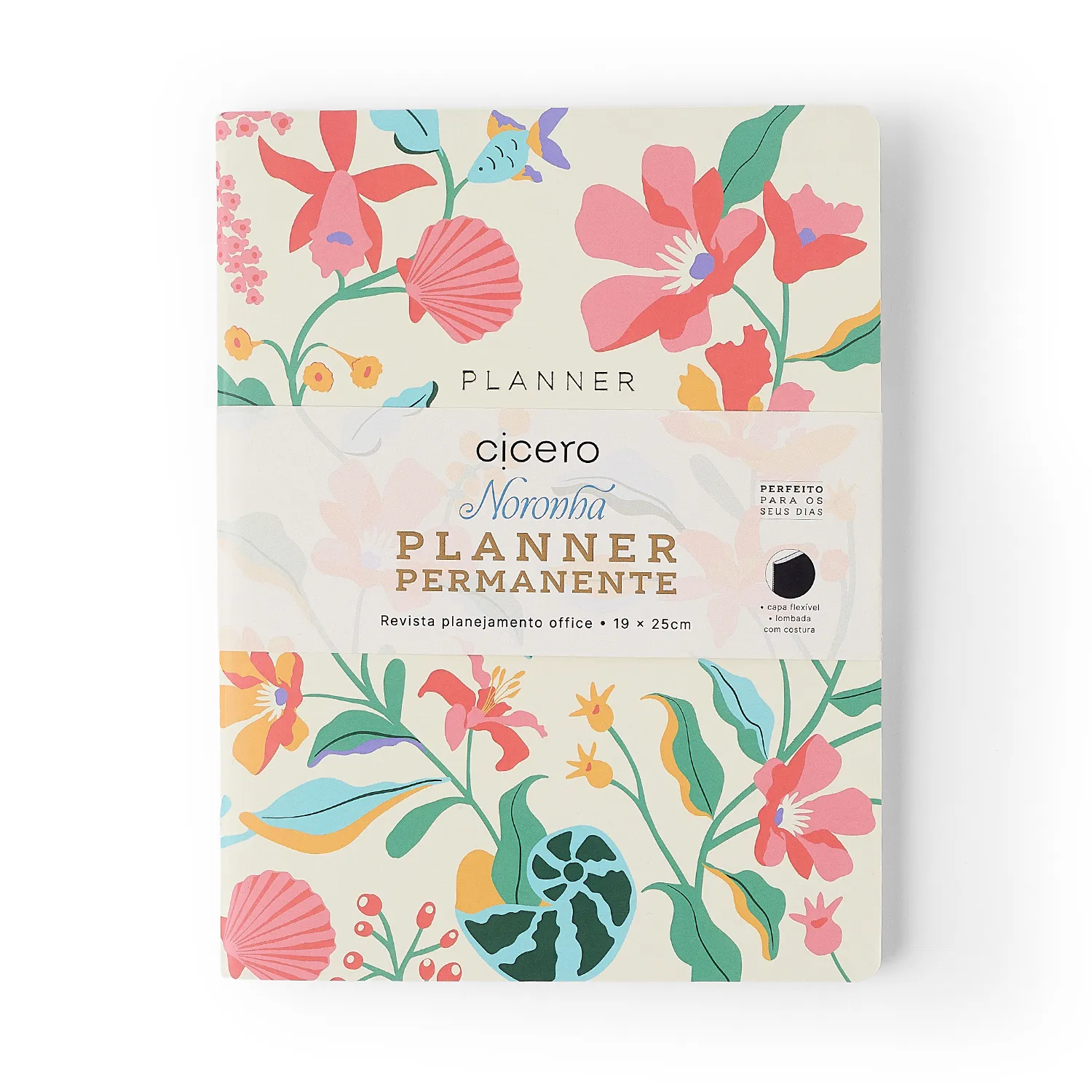 Planner Permanente Revista Planejamento Noronha Mensal 19x25 Atalaia