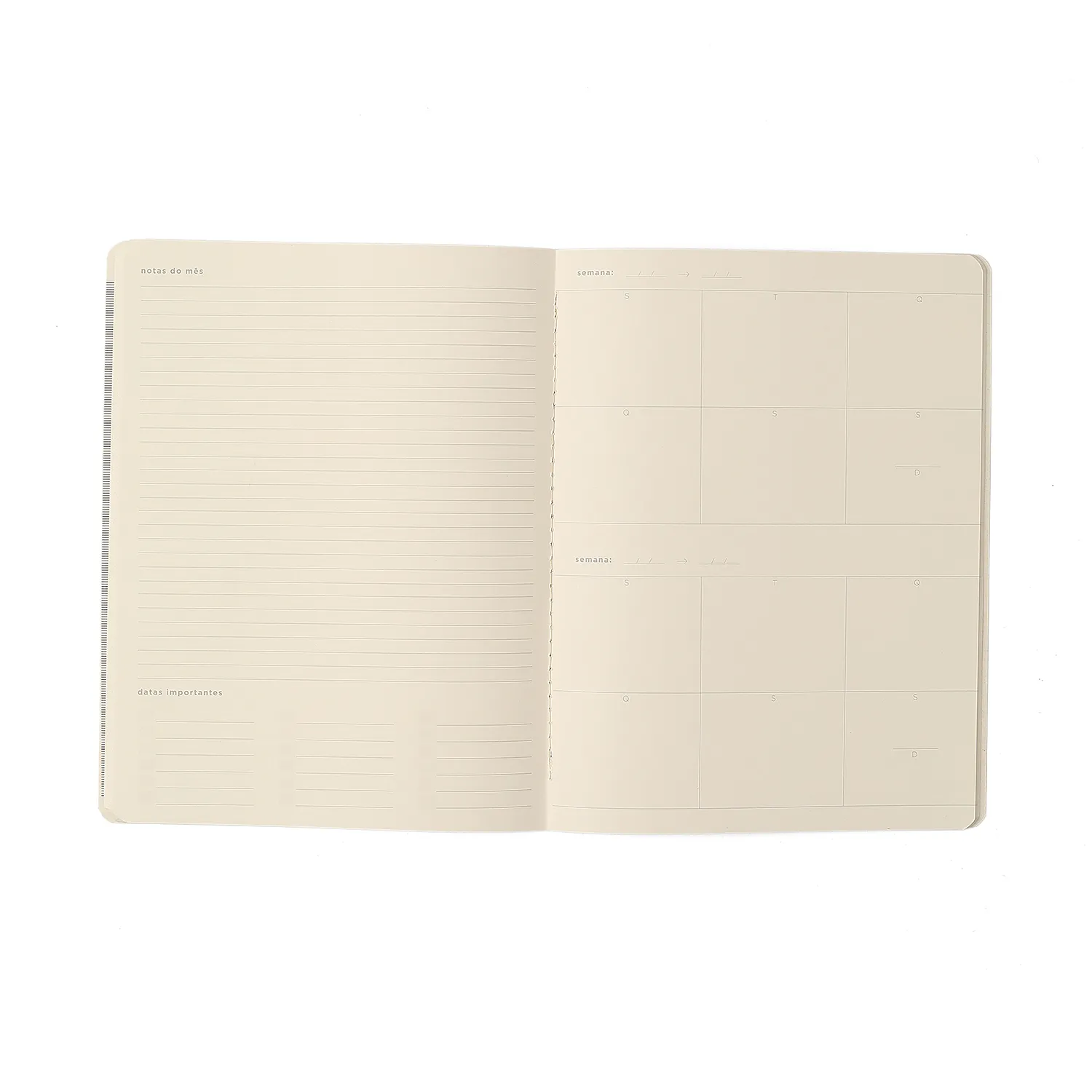Planner Permanente Revista Planejamento Petit Mensal 19x25 Moldura