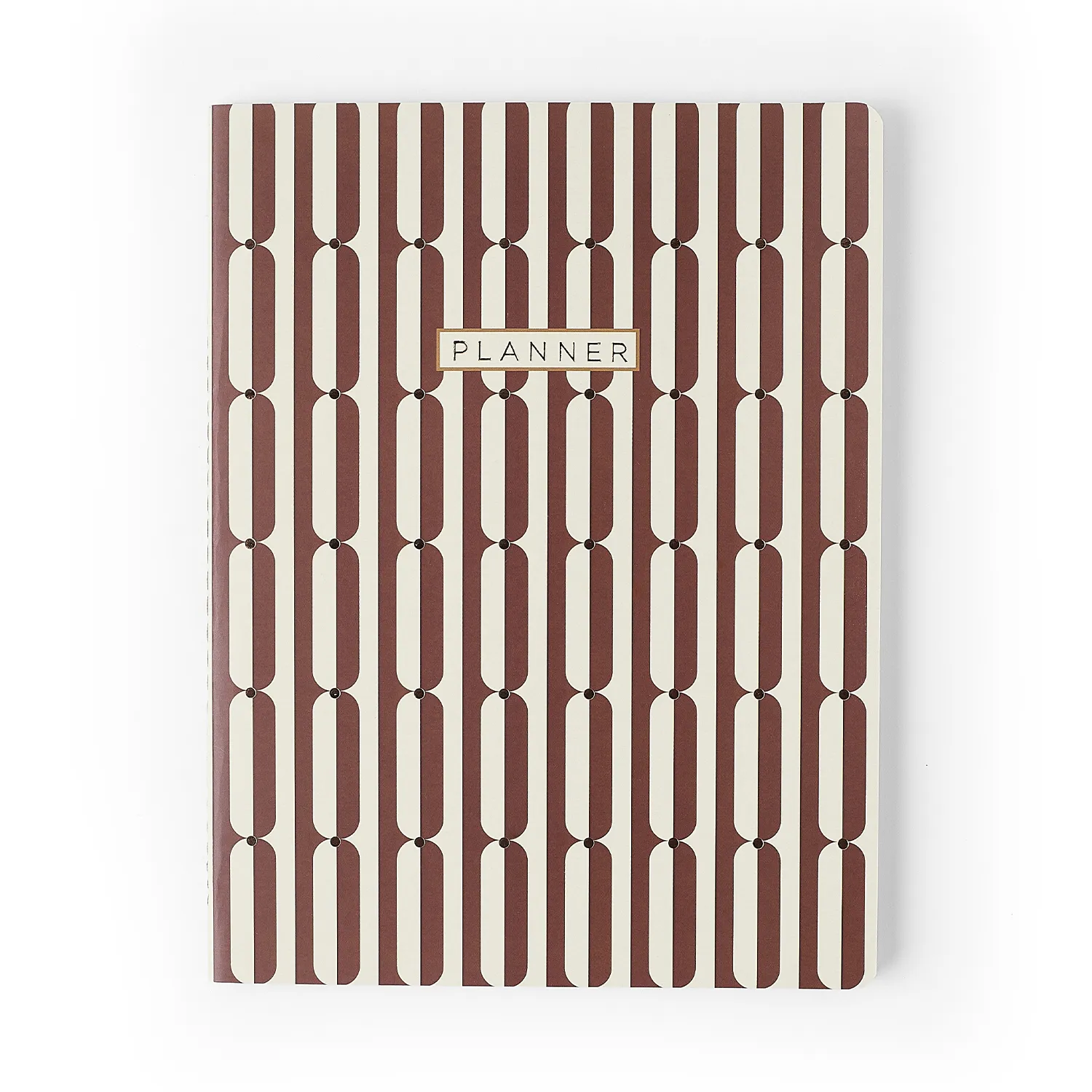 Planner Permanente Revista Planejamento Veredas Mensal 19x25 Marrom