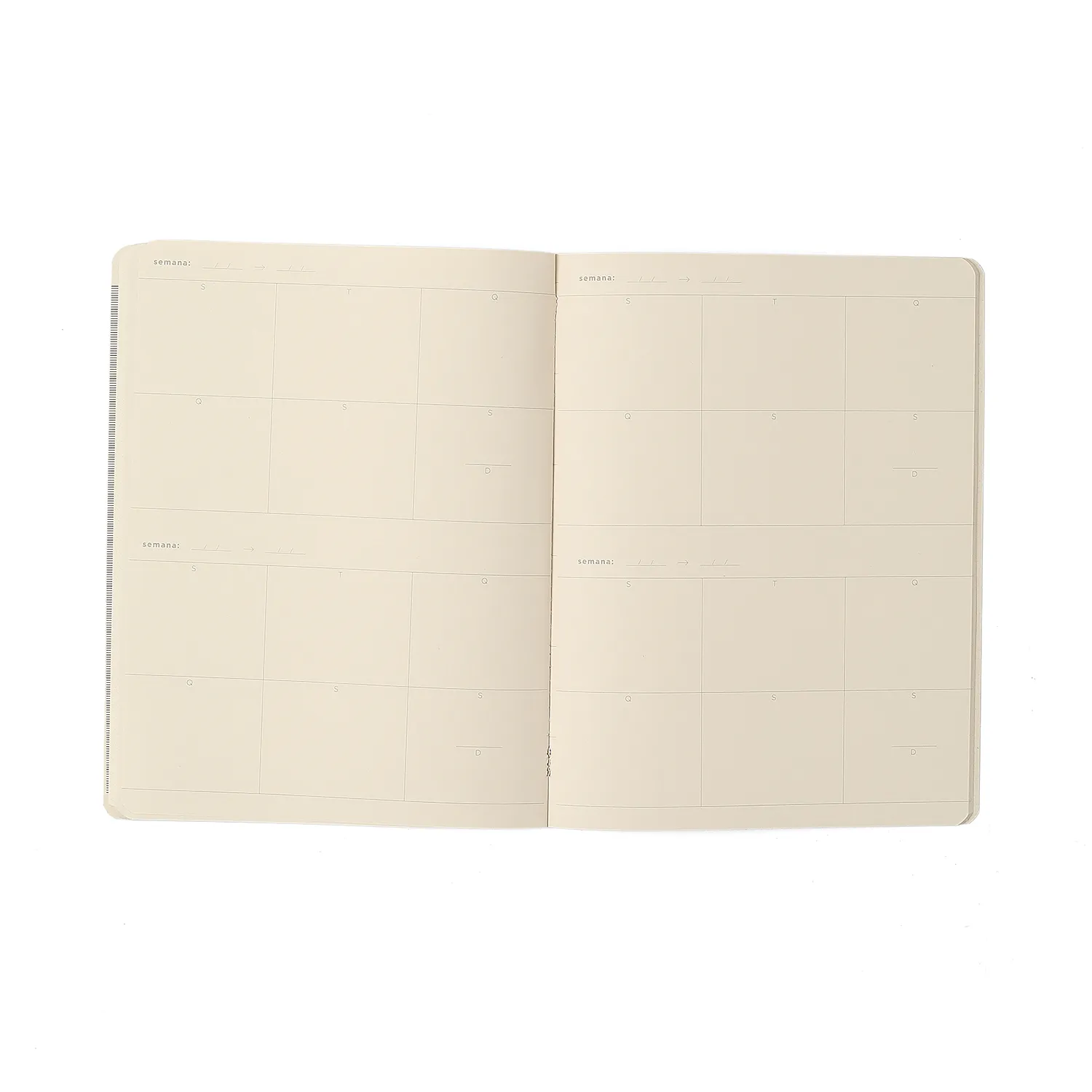 Planner Permanente Revista Planejamento Veredas Mensal 19x25 Marrom