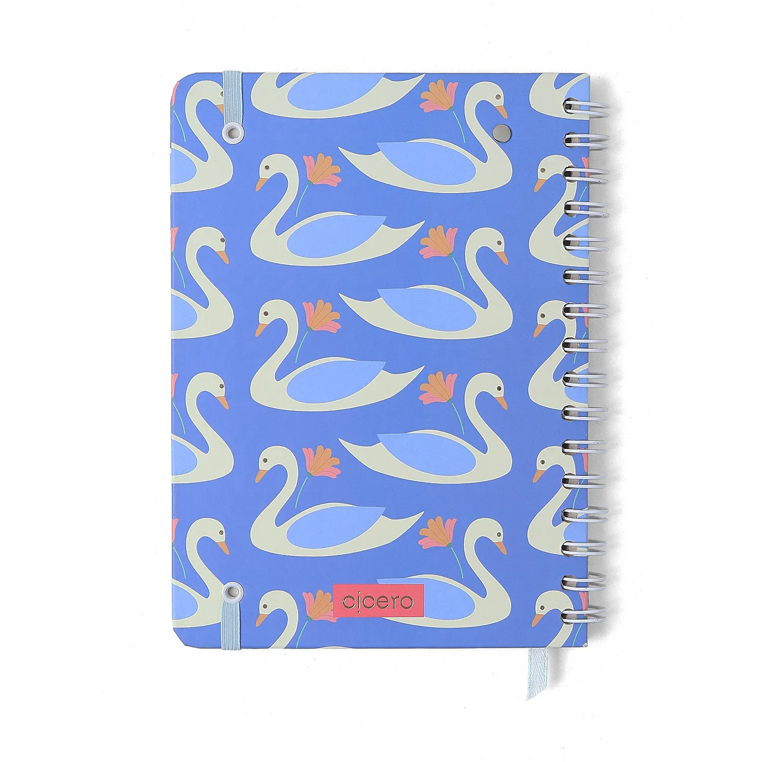 Planner Permanente Wire-O Lagoa Financeiro A5 Passeio dos Cisnes