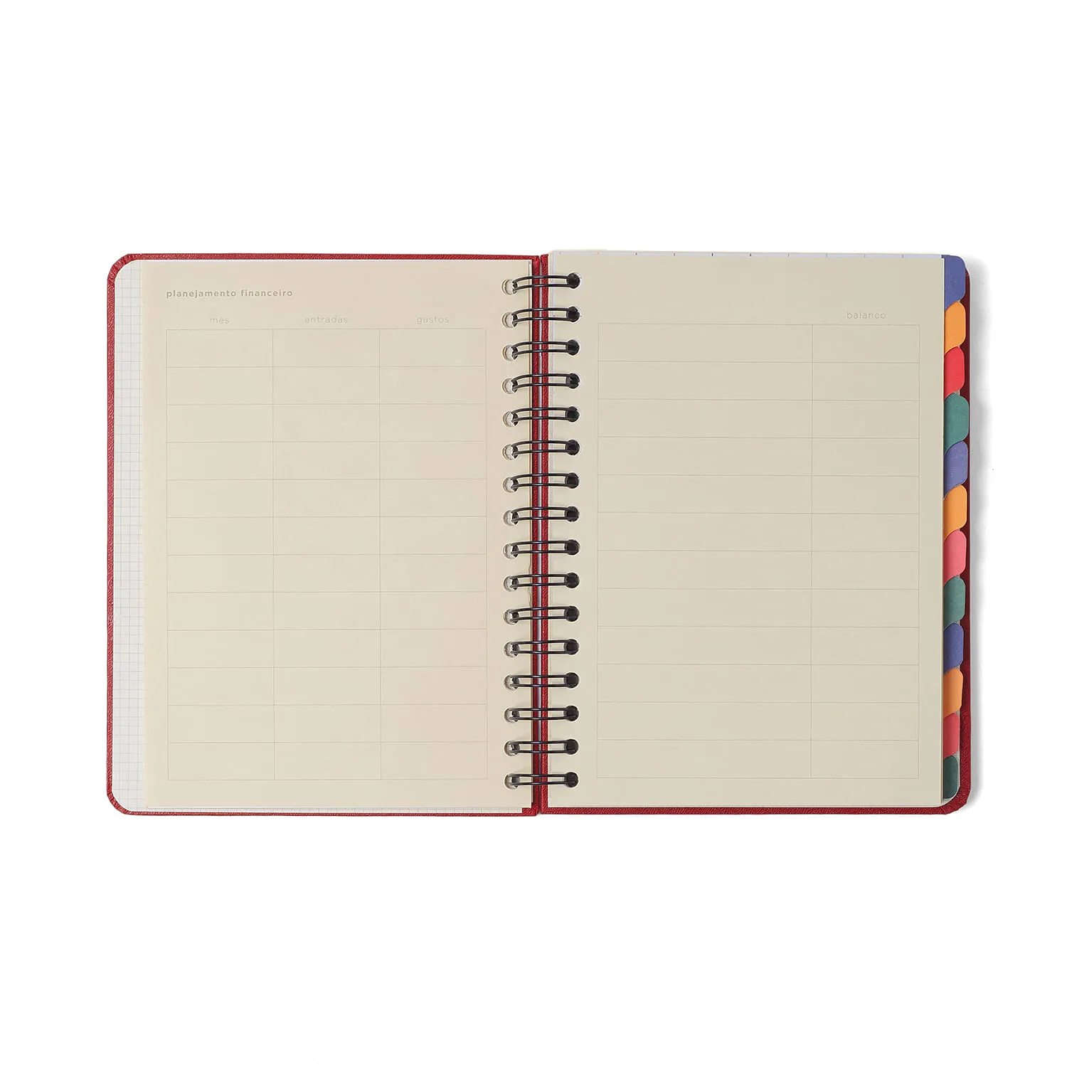 Planner Permanente Wire-O Lagoa Semanal Notas A5 Pedalinho