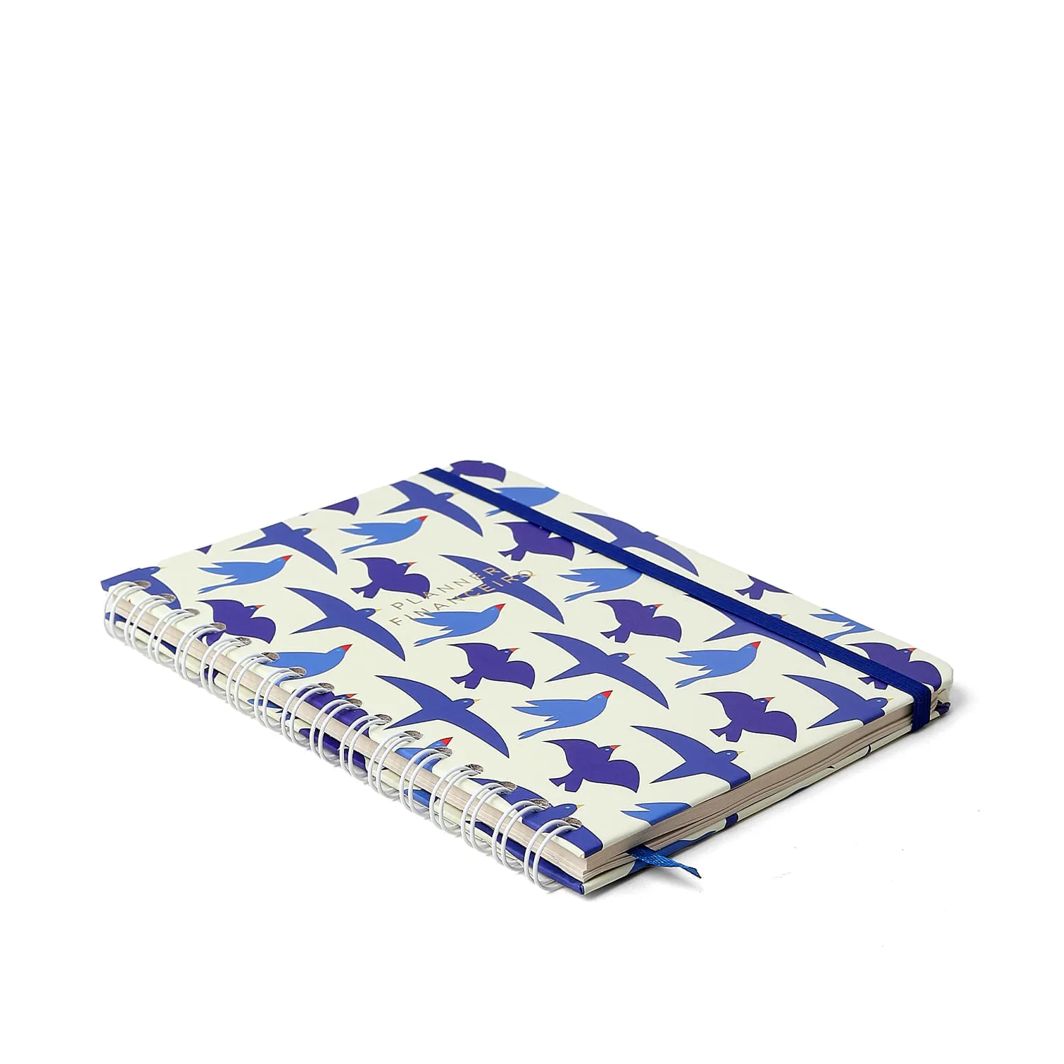 Planner Permanente Wire-O Litoral Financeiro A5 Revoada Off White
