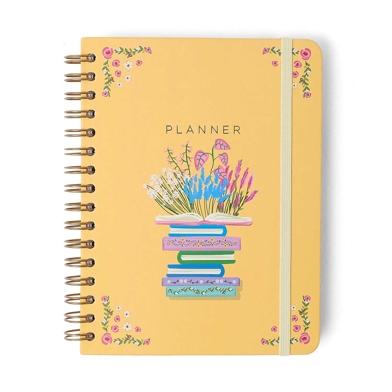 Planner Permanente Wire-O Quintal Literário Semanal Notas A5 Contos