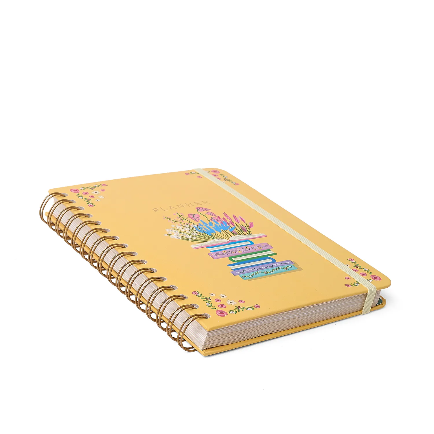 Planner Permanente Wire-O Quintal Literário Semanal Notas A5 Contos