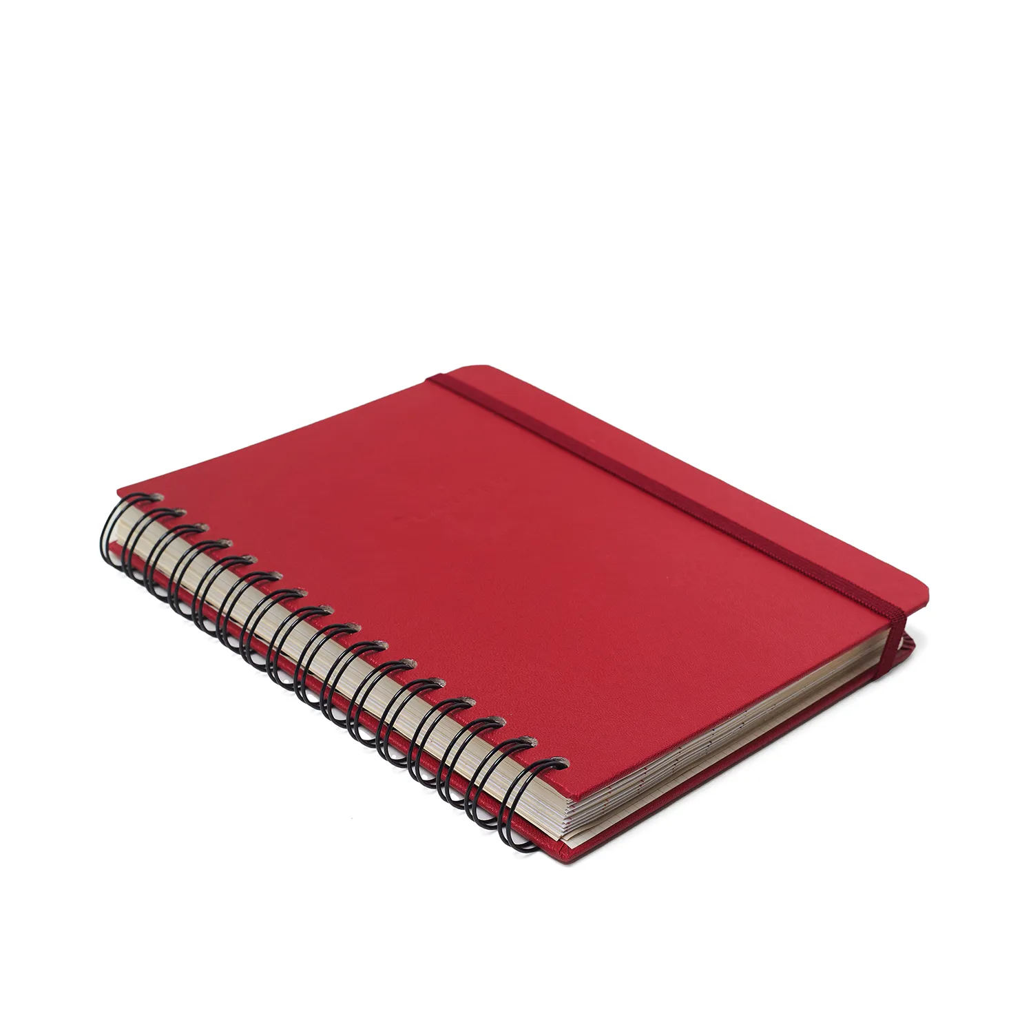 Planner Permanente Wire-o Clássica Semanal Notas A5 Vermelho Quente