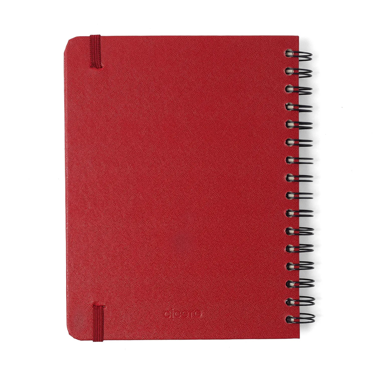Planner Permanente Wire-o Clássica Semanal Notas A5 Vermelho Quente