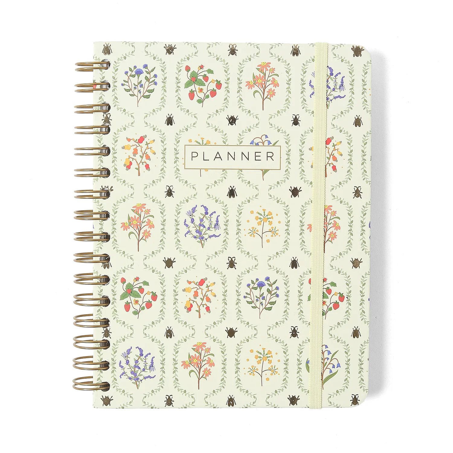 Planner Permanente Wire-o Jardim Semanal Notas A5 Off White