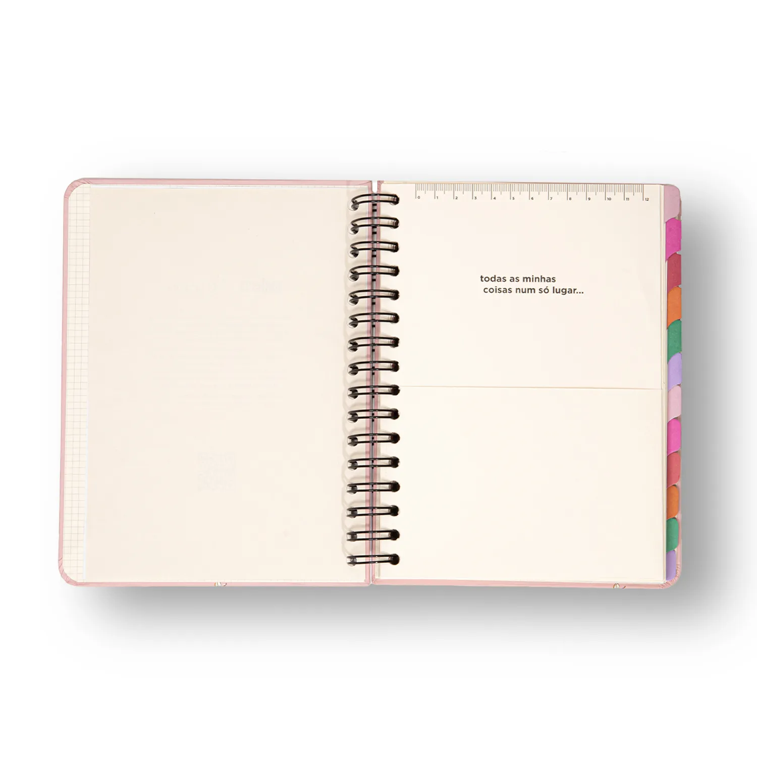 Planner Permanente Wire-o Melissa Semanal Notas A5 Colmeia