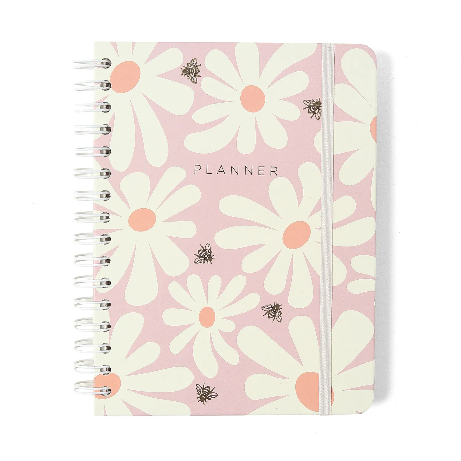 Planner Permanente Wire-o Melissa Semanal Notas A5 Pink Bloomy