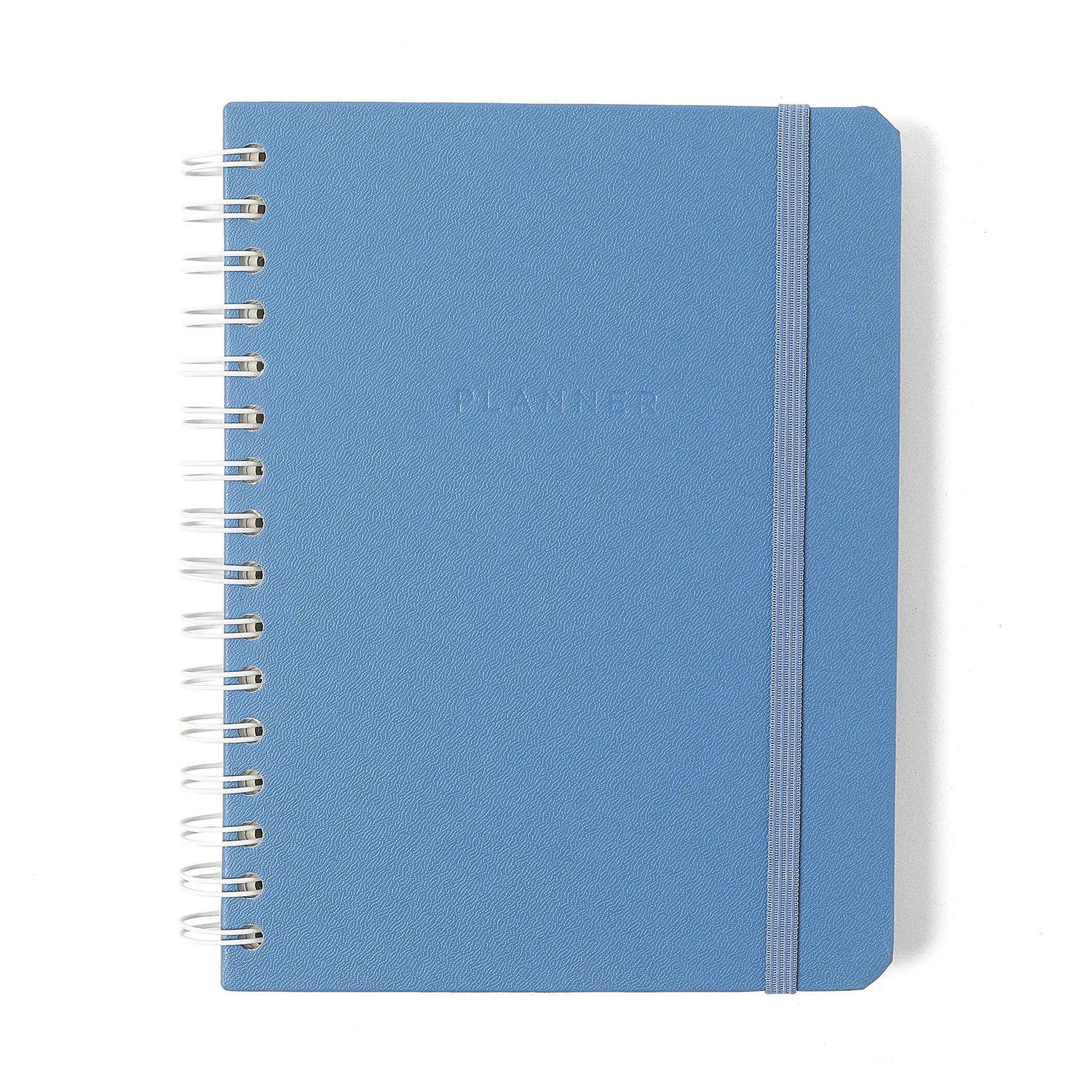 Planner Permanente Wire-o Pastel Semanal Notas A5 Azul Celeste