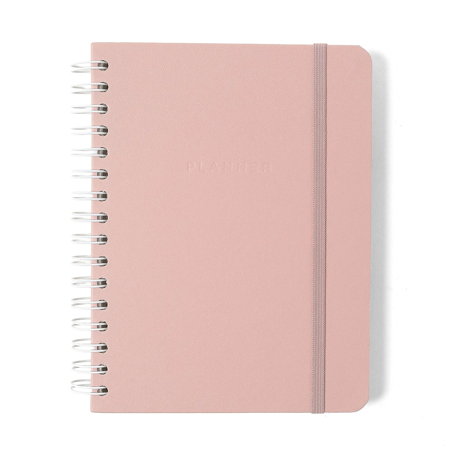 Planner Permanente Wire-o Pastel Semanal Notas A5 Rosa Orquídea