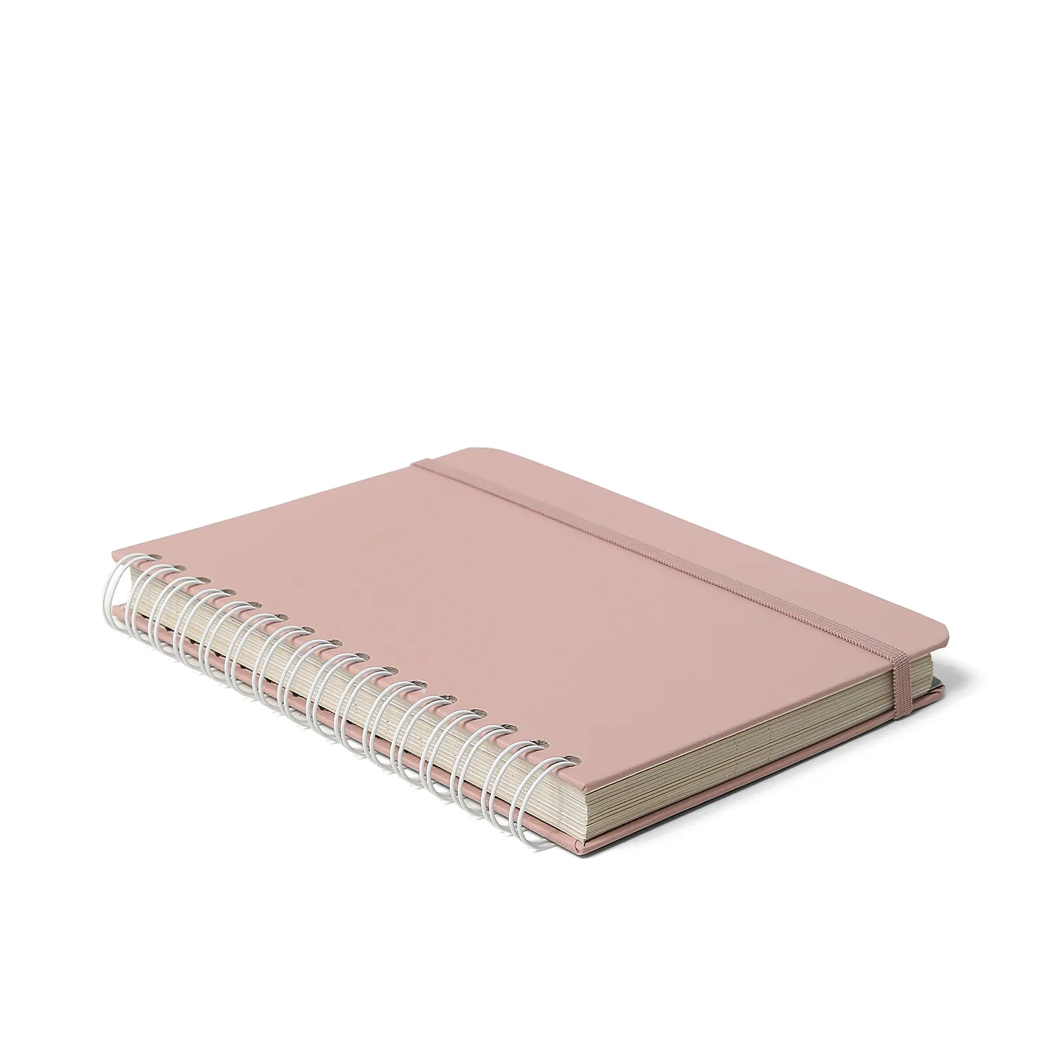 Planner Permanente Wire-o Pastel Semanal Notas A5 Rosa Orquídea
