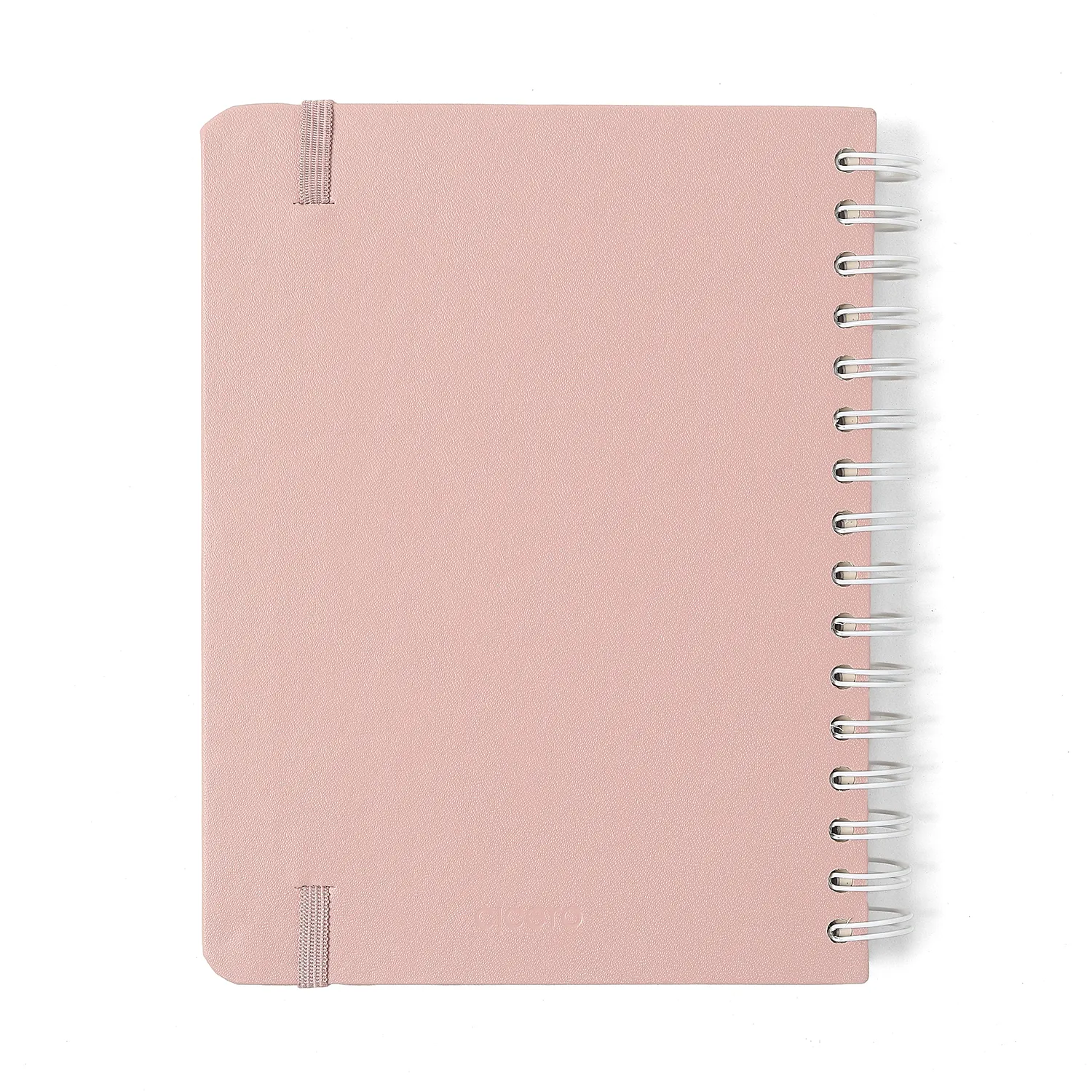Planner Permanente Wire-o Pastel Semanal Notas A5 Rosa Orquídea