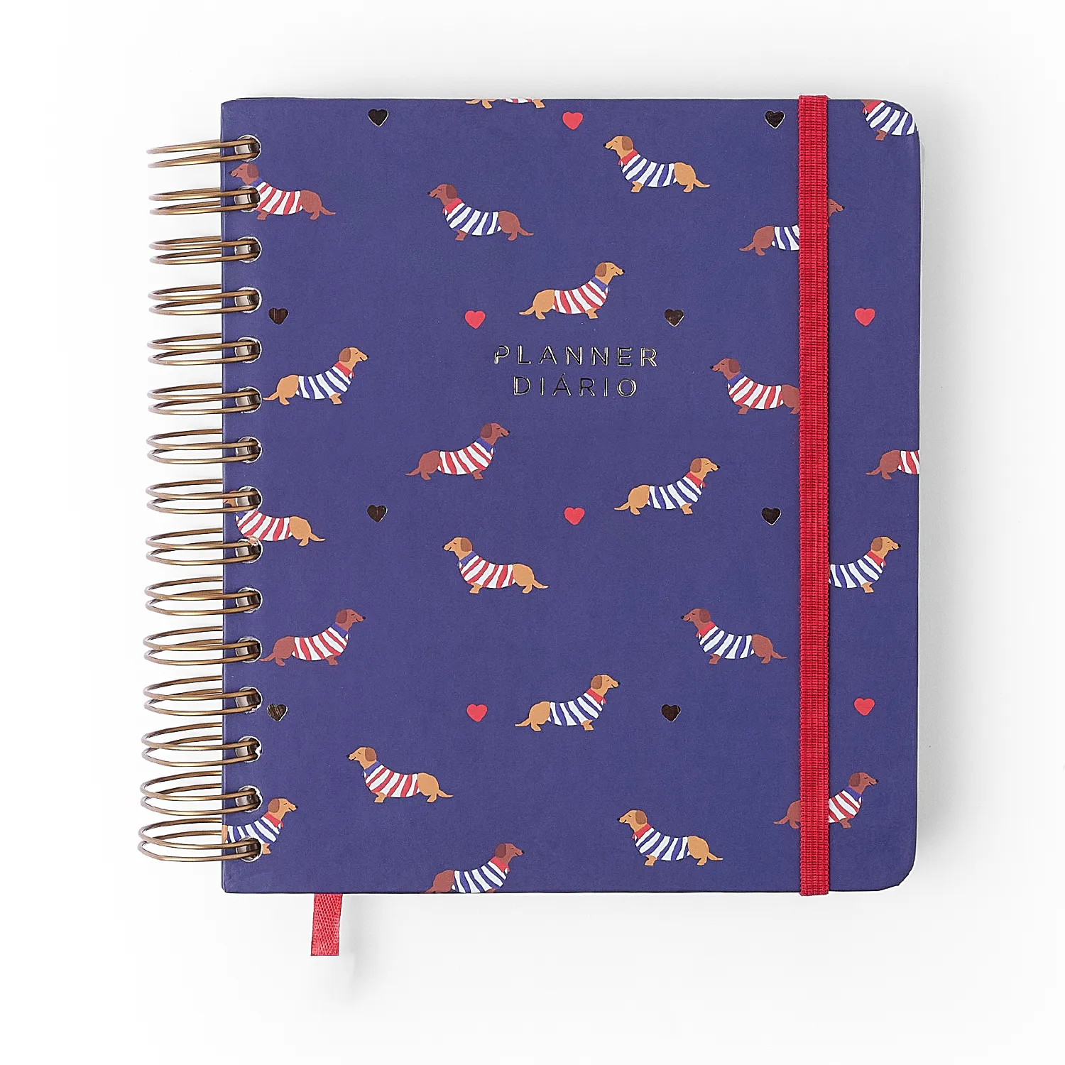 Planner Permanente Wire-o Petit Diário 17x19,5 Amor