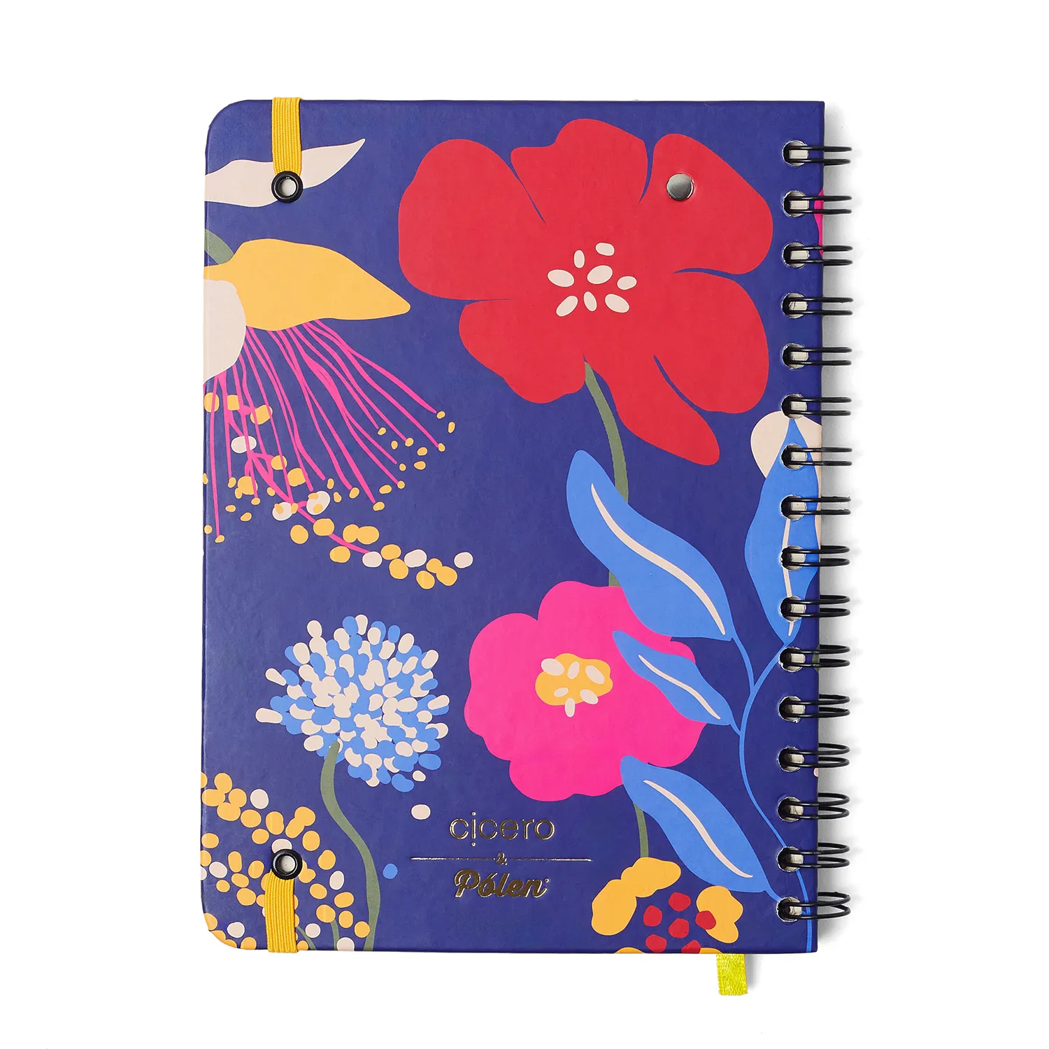 Planner Permanente Wire-o Pólen Financeiro A5 Aromas Azul