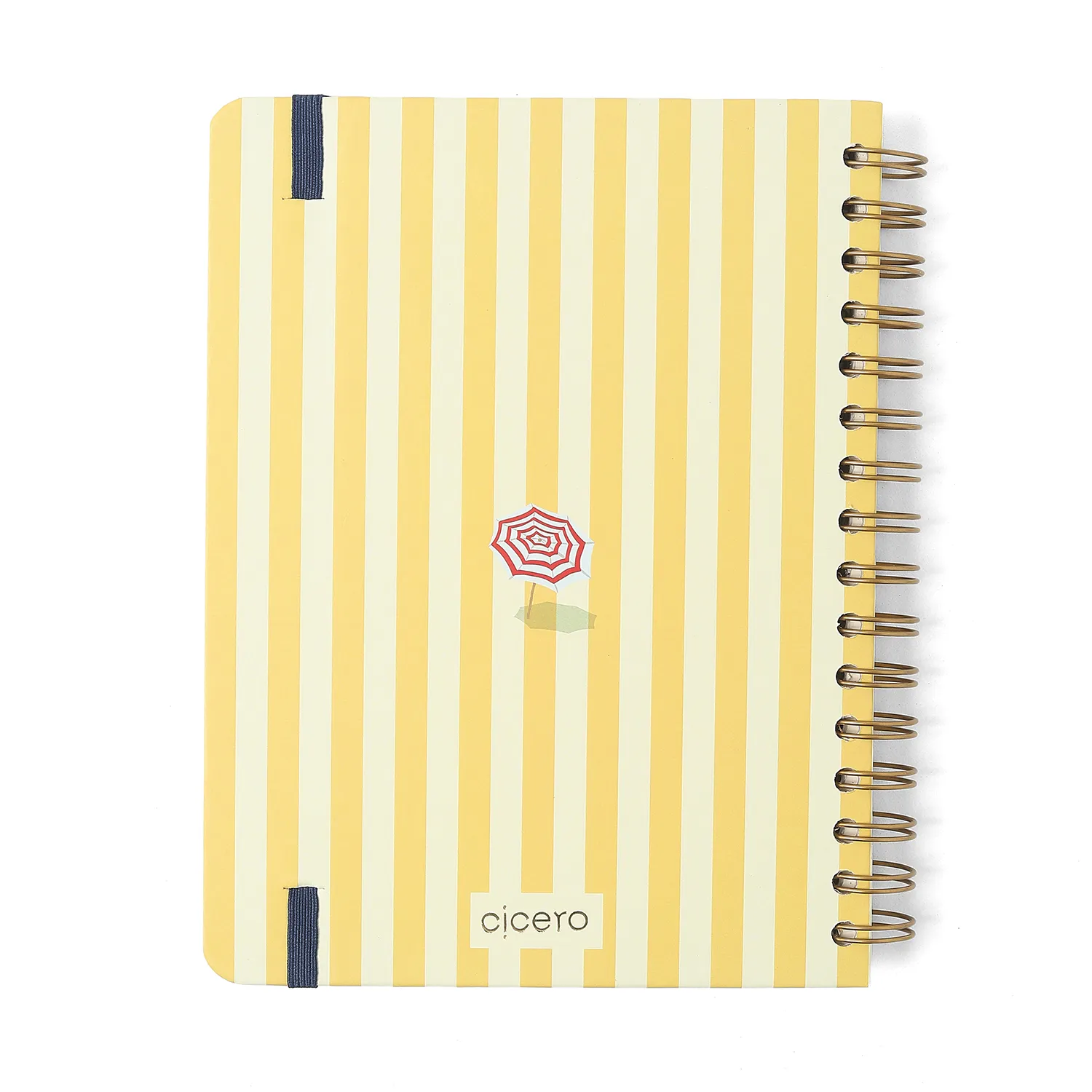 Planner Permanente Wire-o Praia Semanal Notas A5 Sol