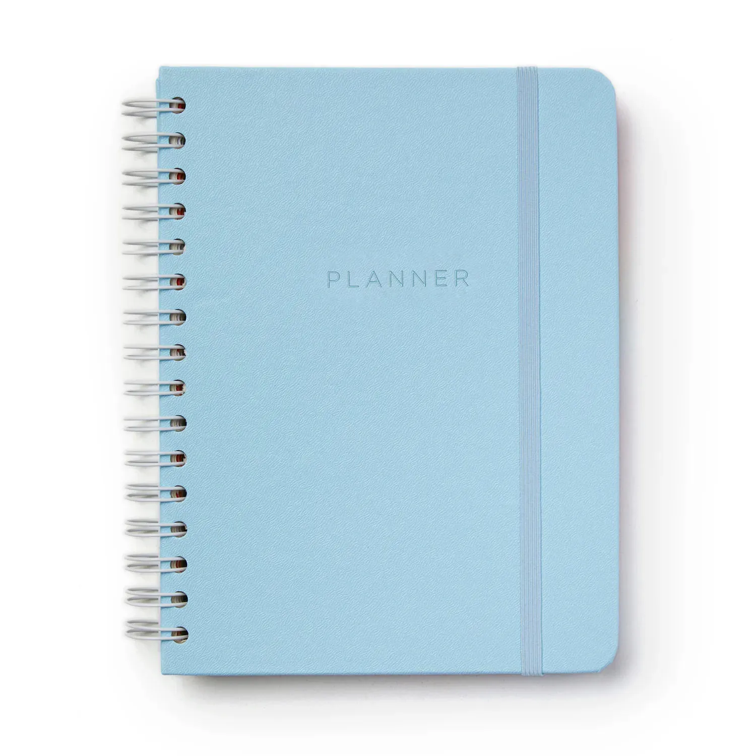 Planner Wire-o - Pastel - Semanal A5 - Azul