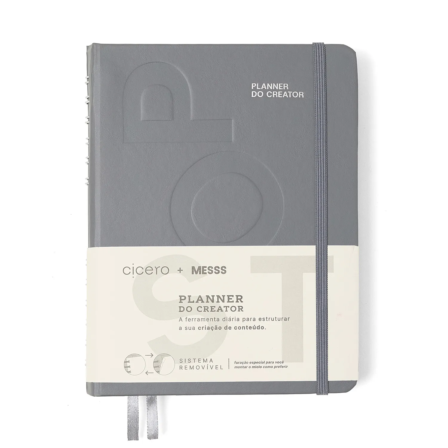 Planner do Creator A5 Cicero + Messs Cinza