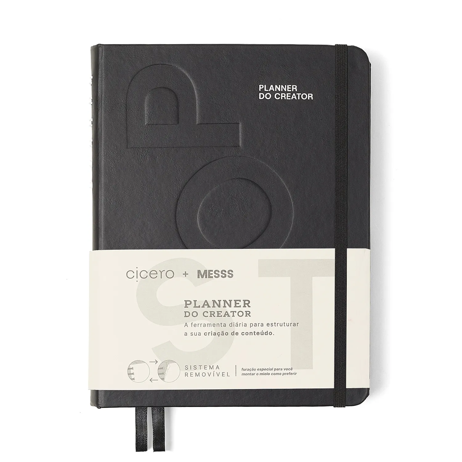 Planner do Creator A5 Cicero + Messs Preto