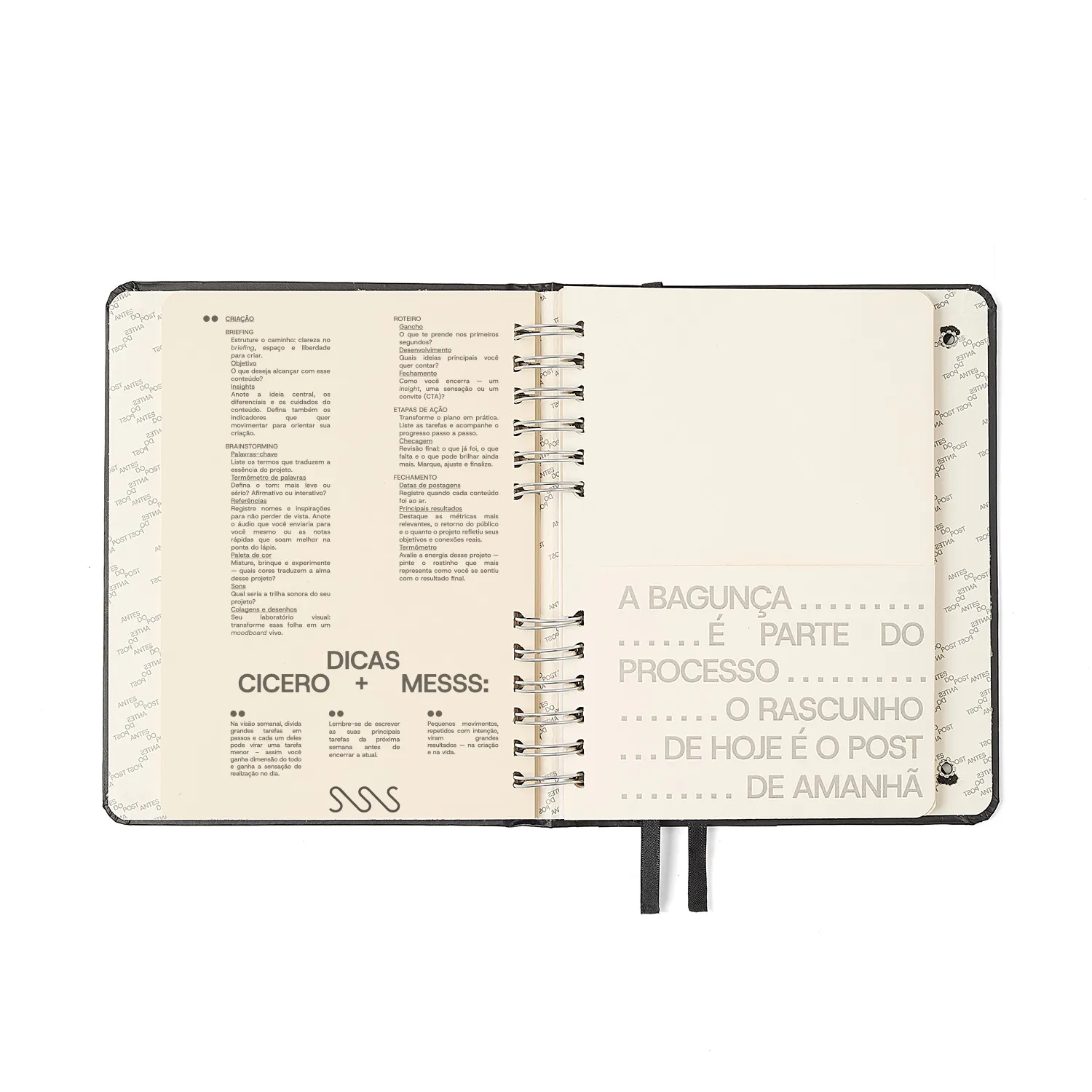 Planner do Creator A5 Cicero + Messs Roxo