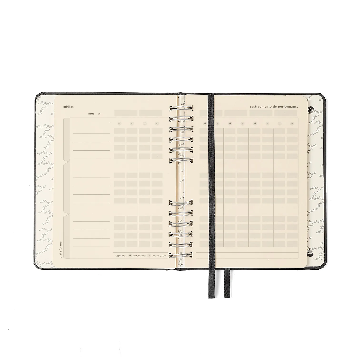 Planner do Creator A5 Cicero + Messs Roxo