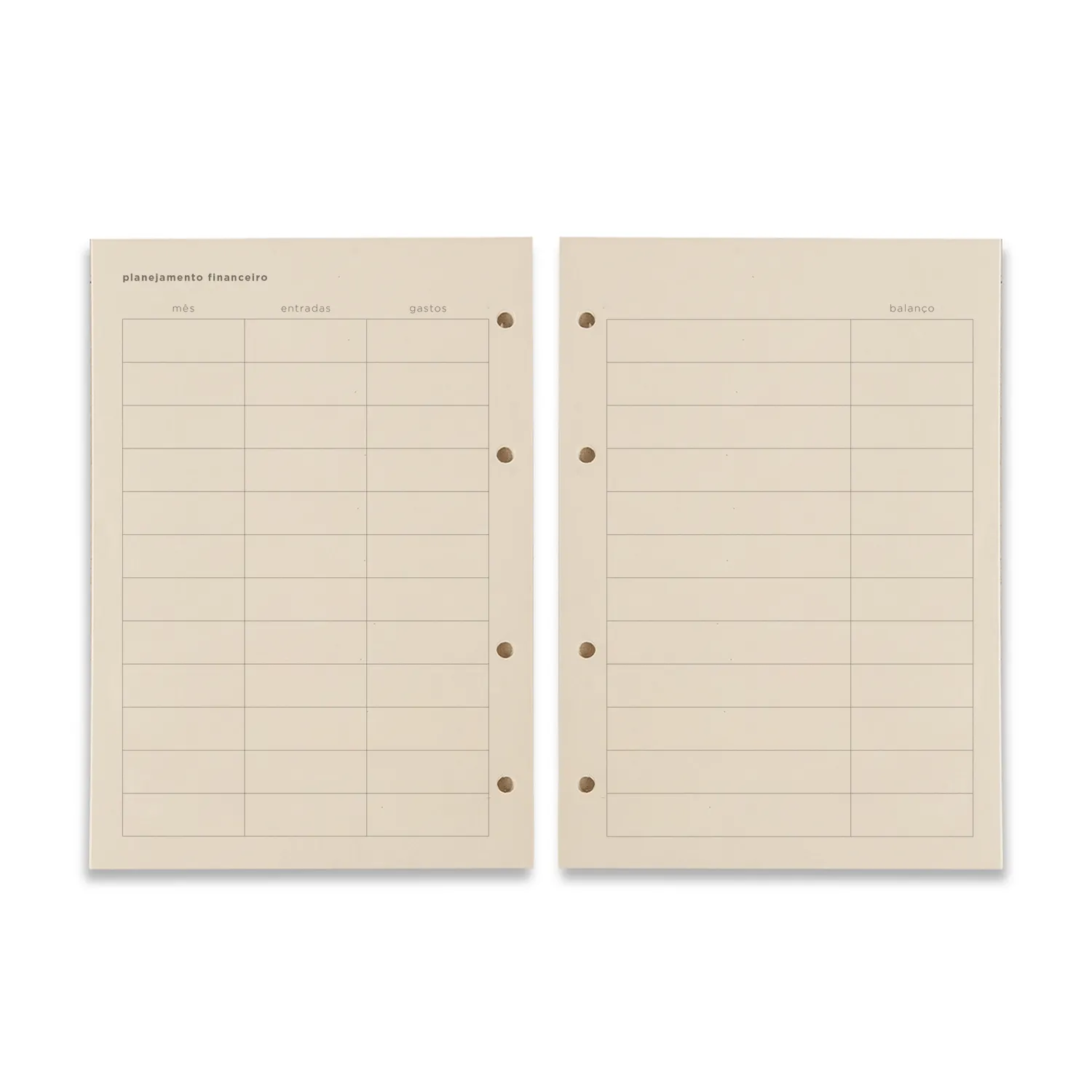 Refil Caderno Argolado 88FLS Polen 80g 17x24 Planner