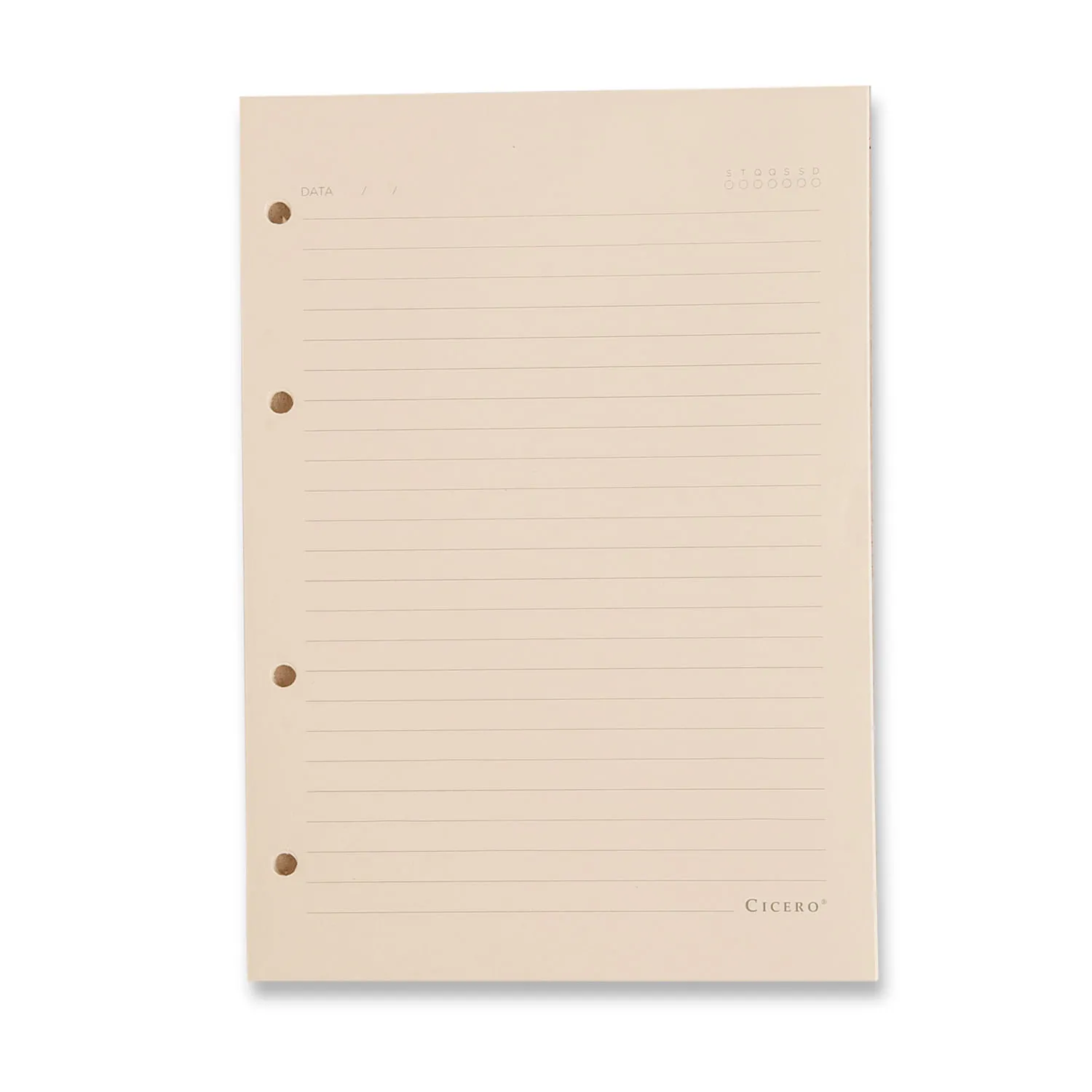 Refil Caderno Argolado Office 40FLS Pólen 80g Pautado A5