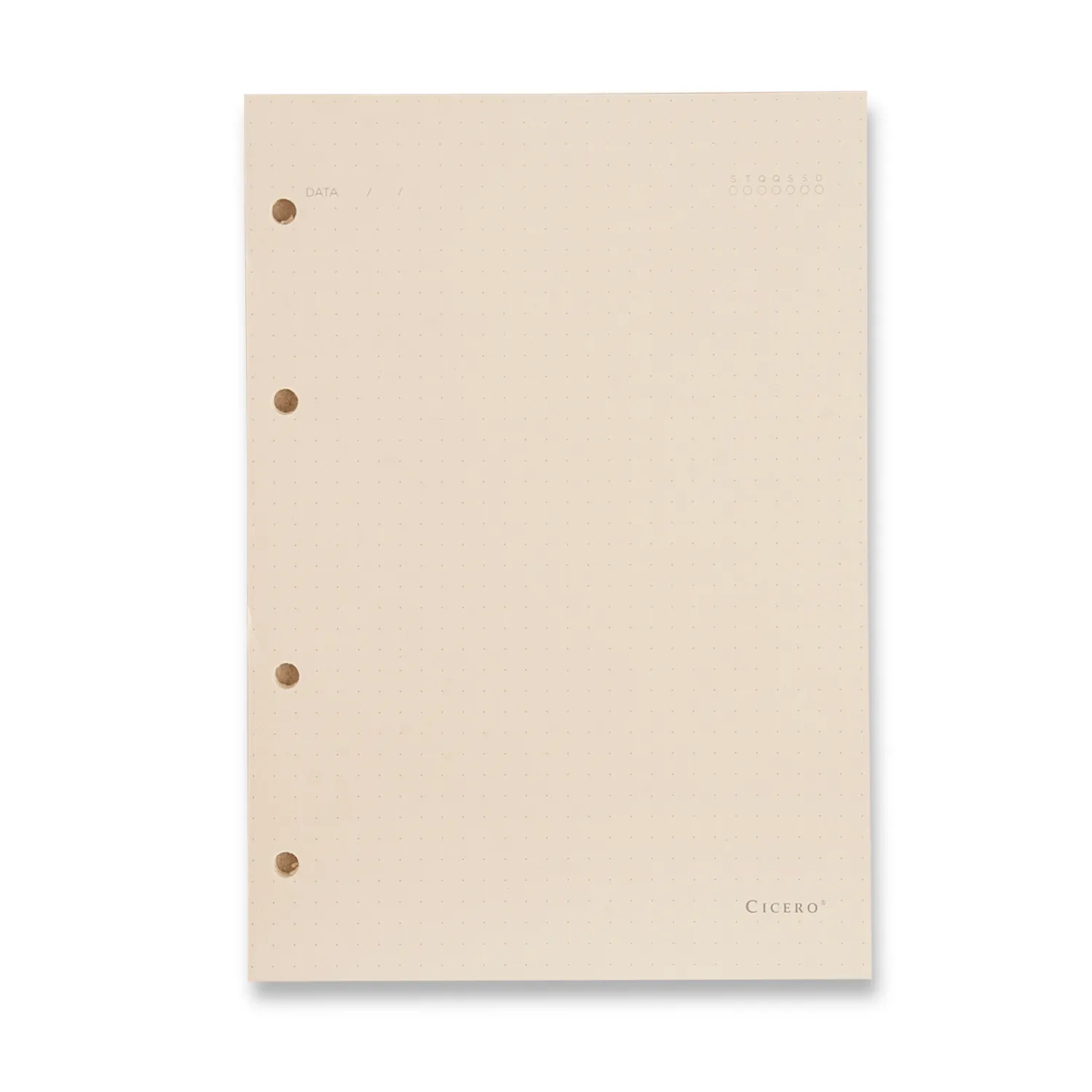 Refil Caderno Argolado Office 40FLS Pólen 80g Pontado A5