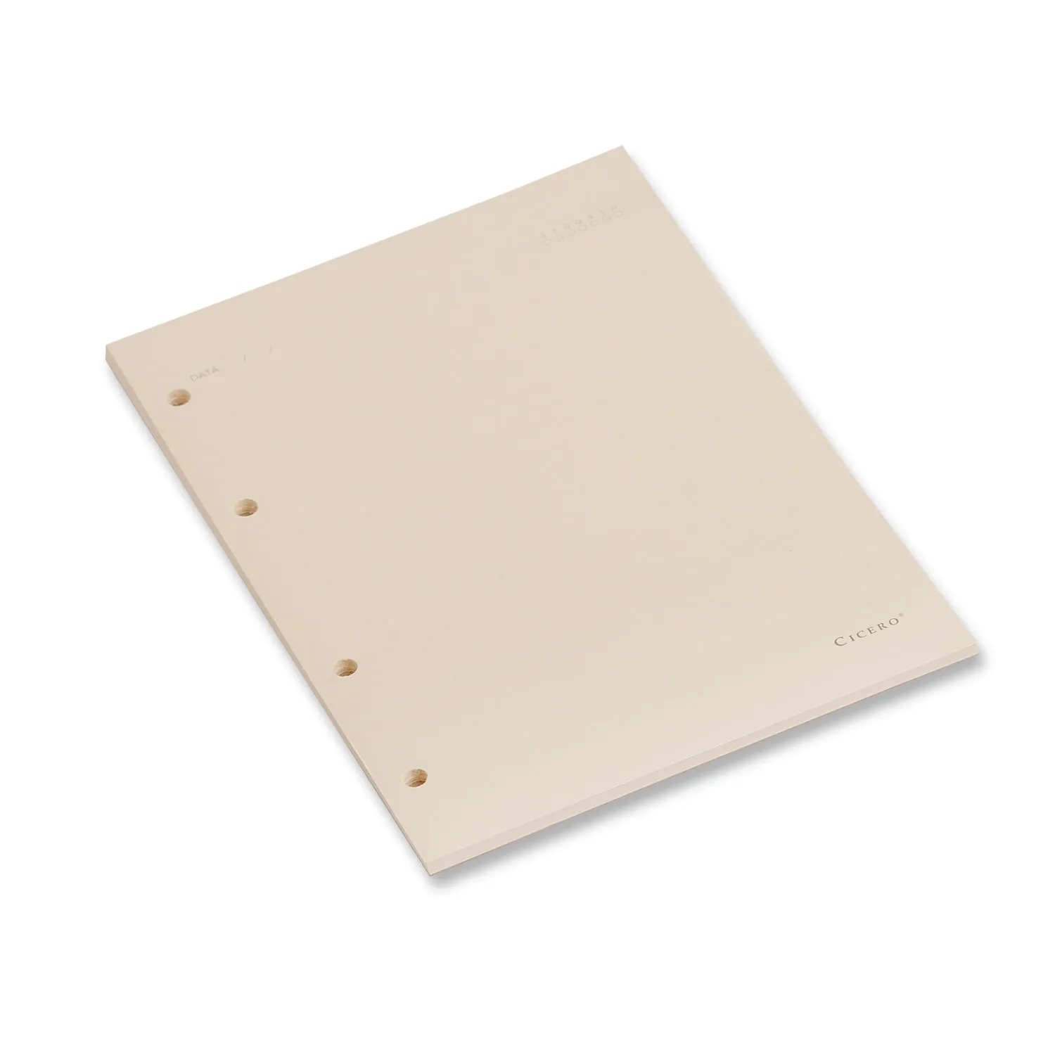 Refil Caderno Argolado Office 40FLS Pólen 80g Sem Pauta A5