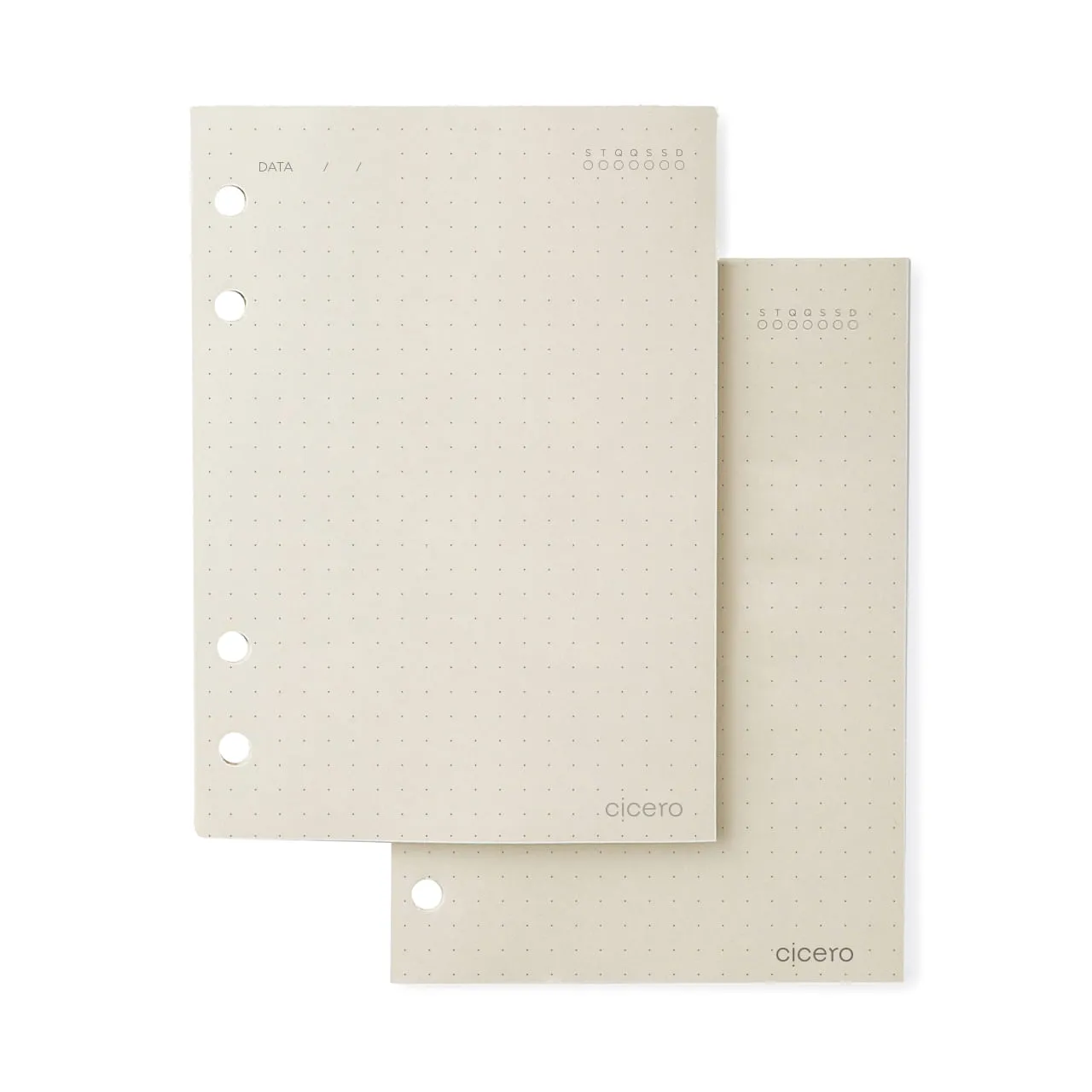 Refil Caderno Criativo Argolado 40Fls Pólen 80G Pontado A6