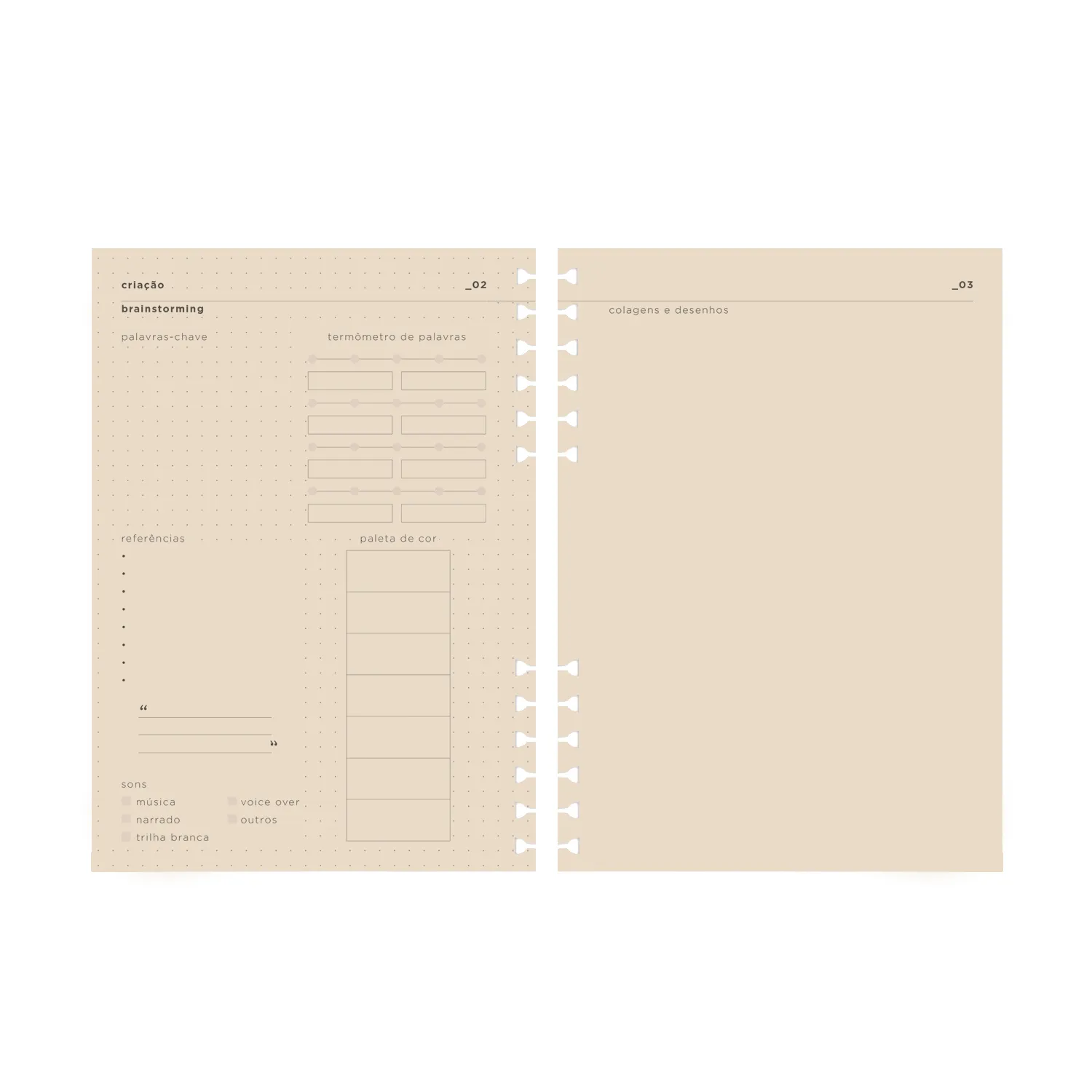 Refil Planner Organizador Messs 52 Fls Pólen 80g Creator A5